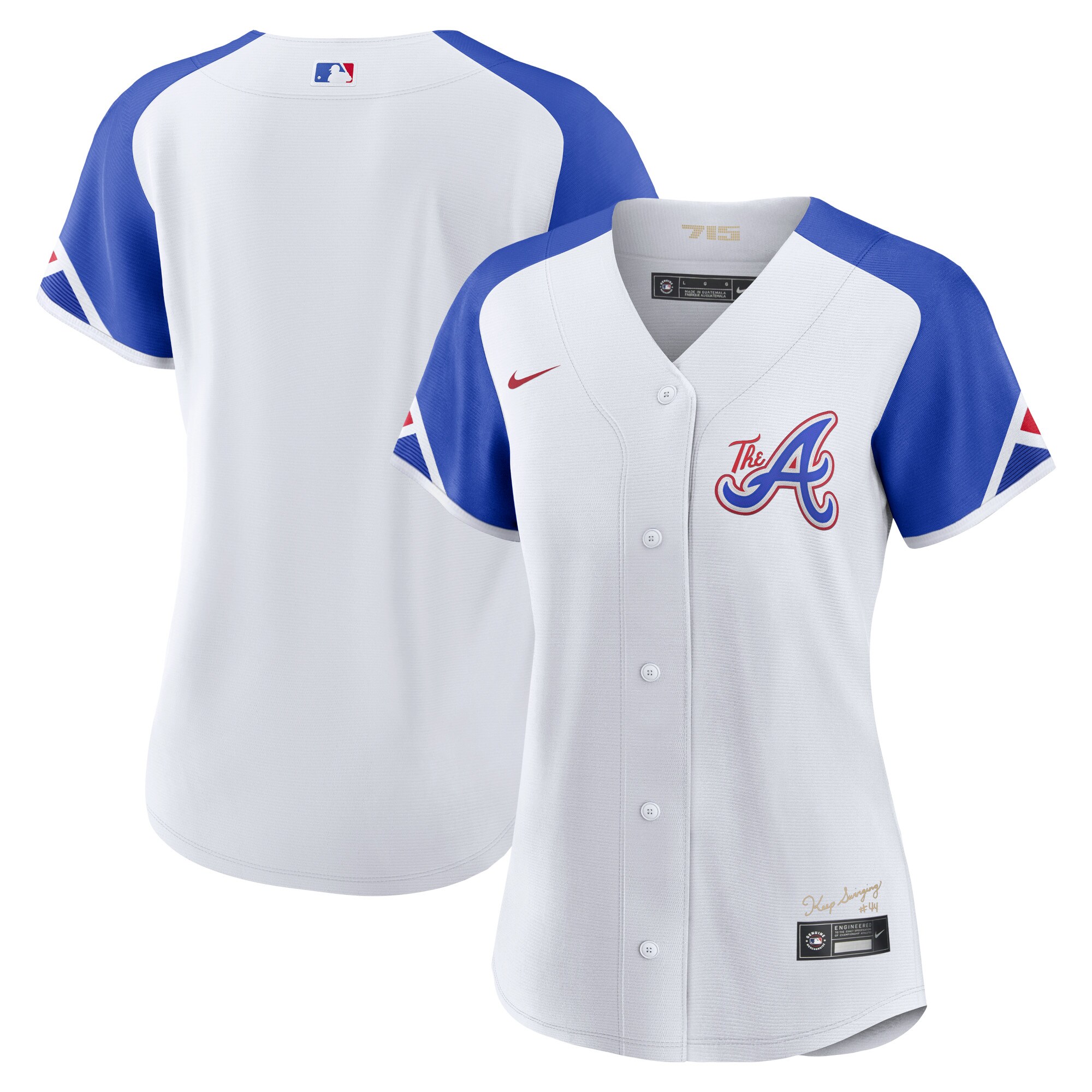 Atlanta Braves Nike Women's 2023 City Connect Replica Jersey - White - vstockx