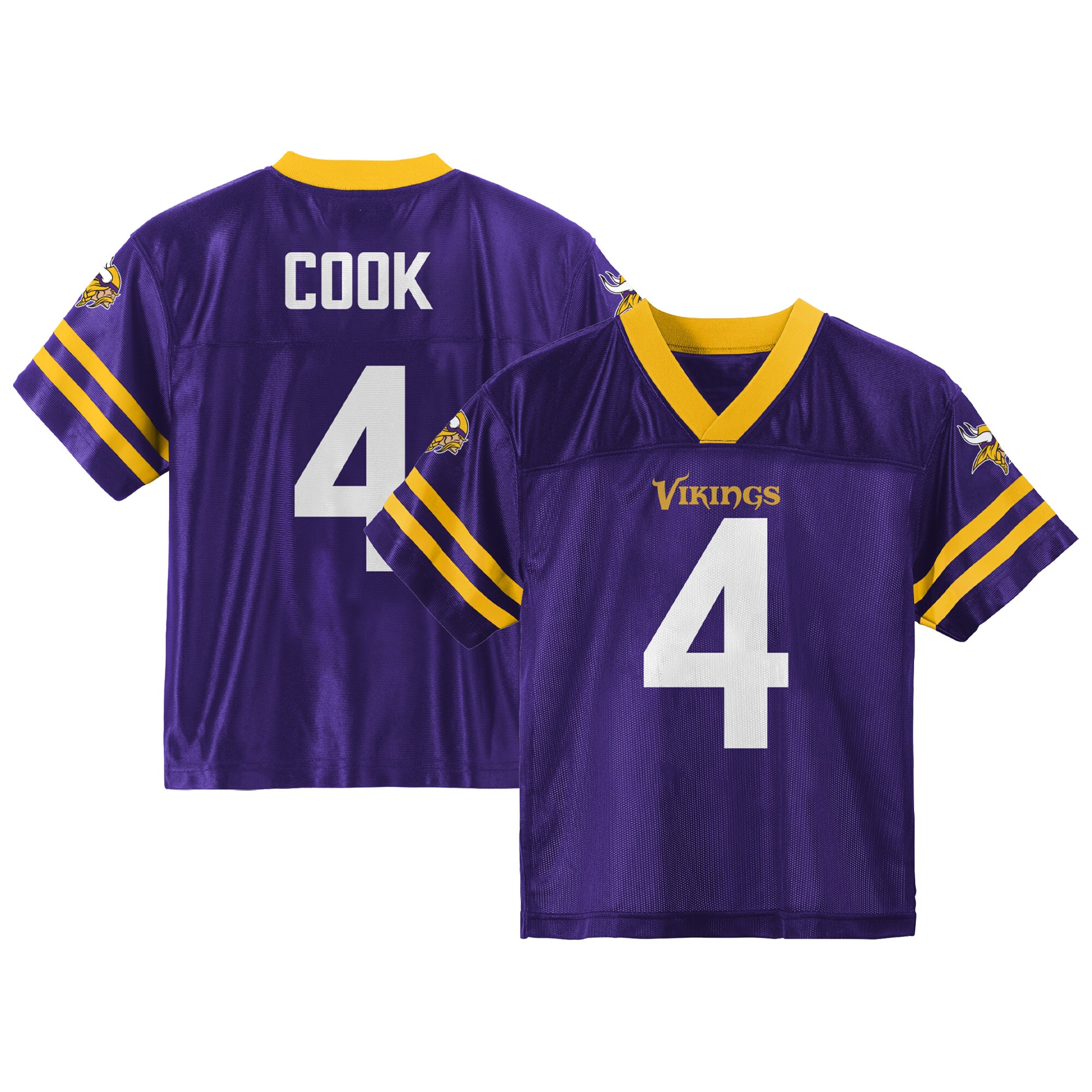 Toddler Dalvin Cook Purple Minnesota Vikings Team Player Jersey - vstockx