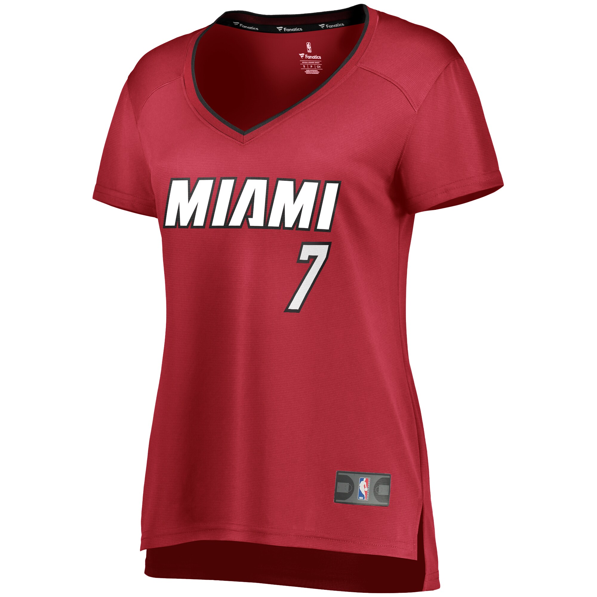 Goran Dragic Miami Heat Fanatics Branded Women's Fast Break Player Jersey - Statement Edition - Maroon - vstockx