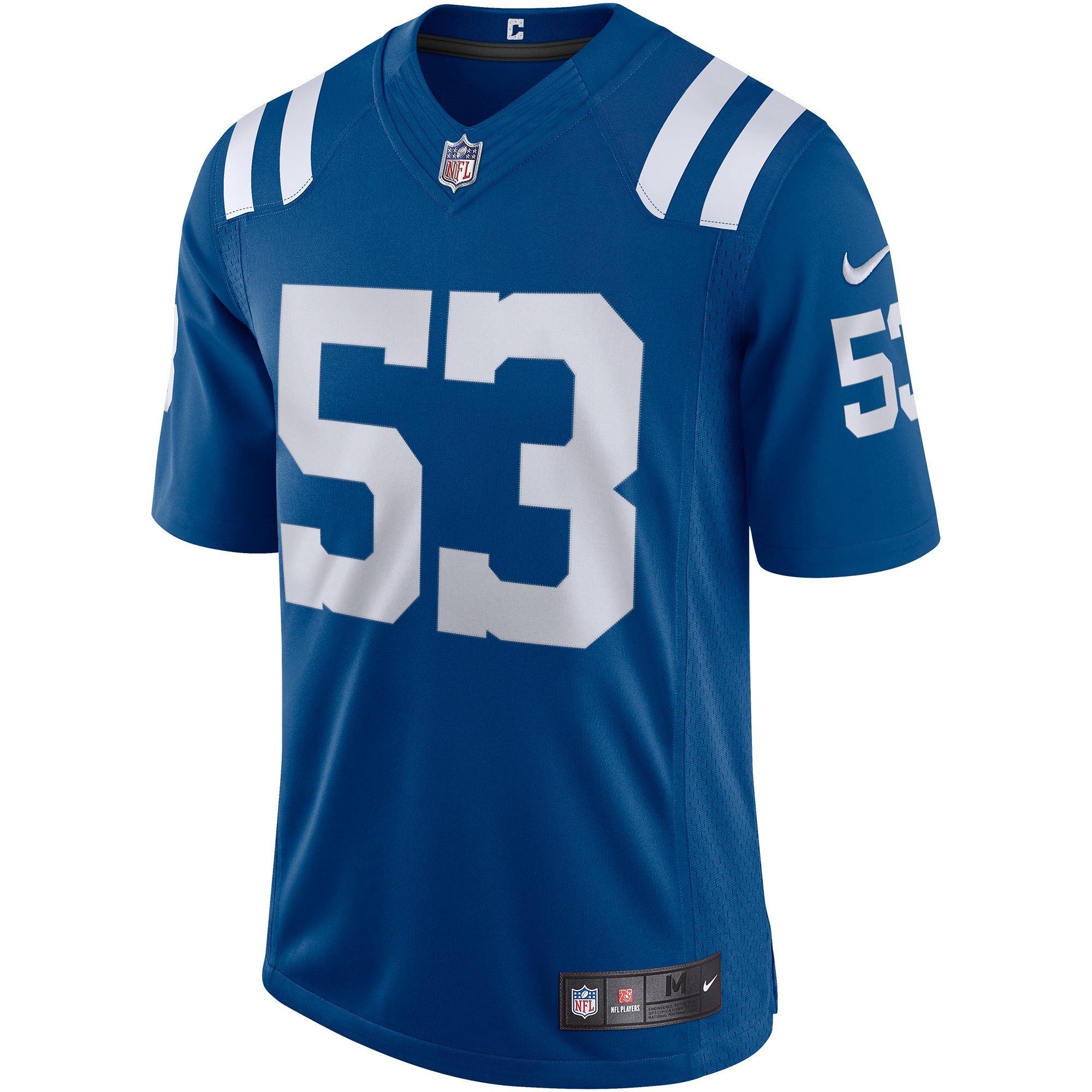 Shaquille Leonard Indianapolis Colts Nike Vapor Limited Jersey - Royal - vstockx