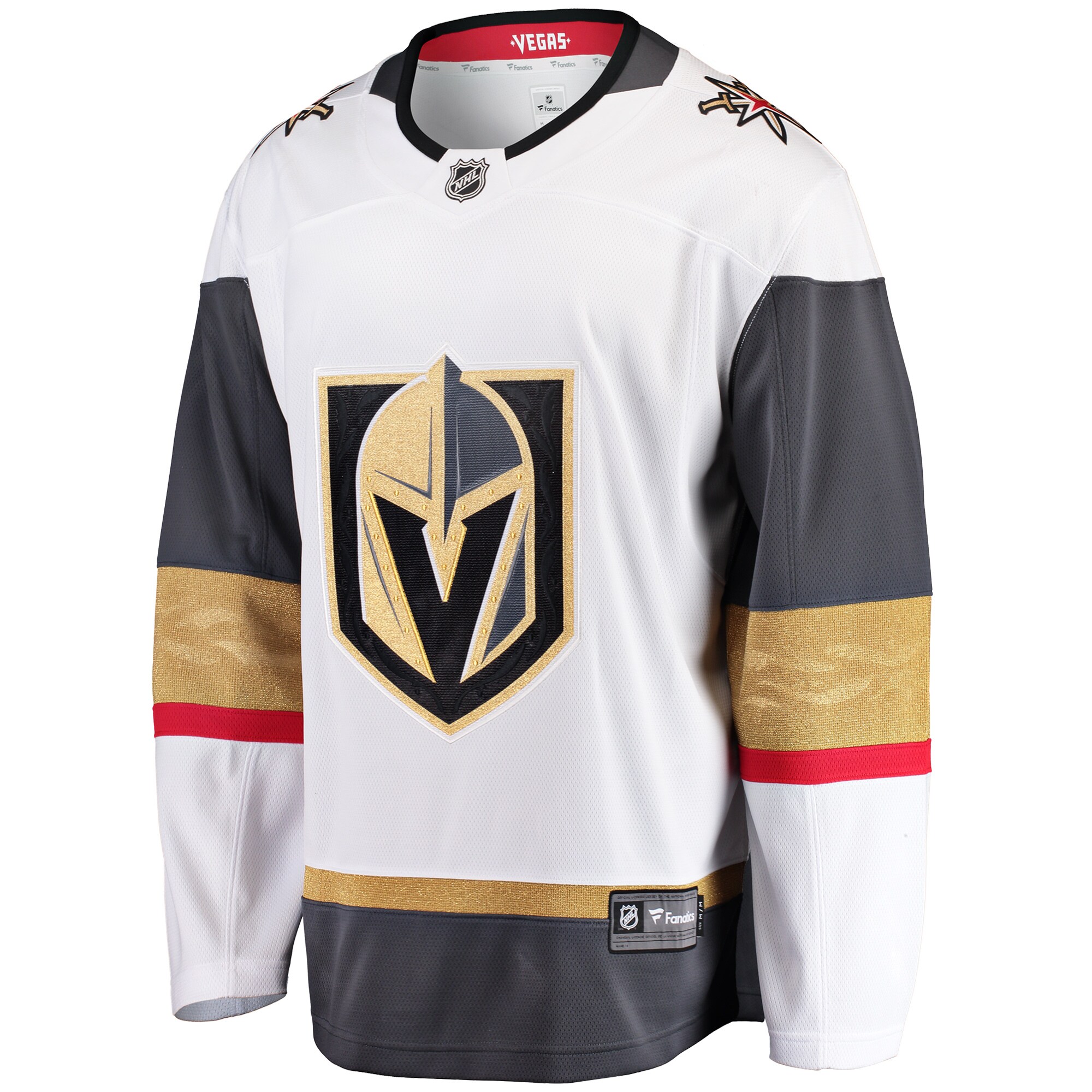 Vegas Golden Knights Fanatics Branded Breakaway Away Jersey - White - vstockx