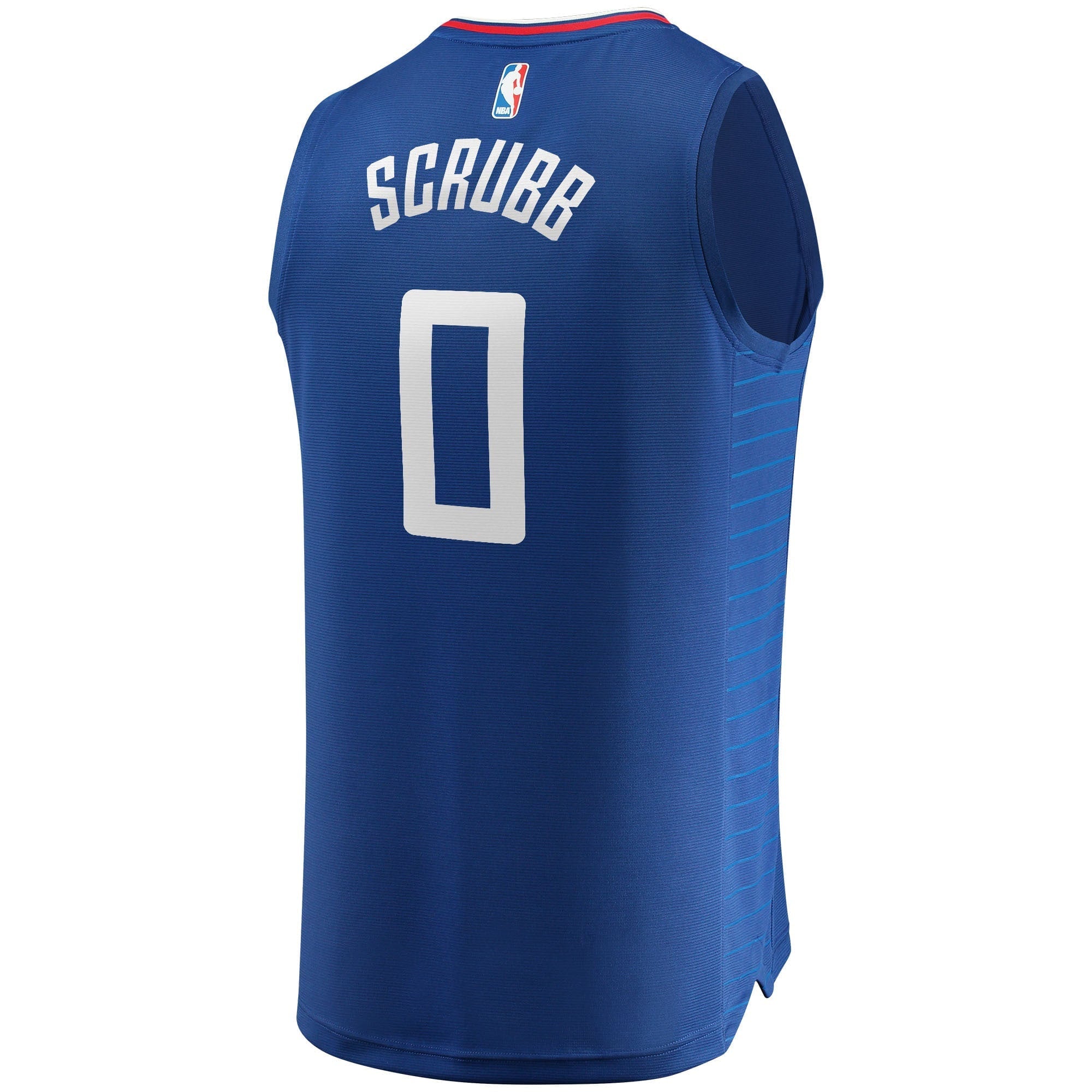 Youth Fanatics Branded Jay Scrubb Royal LA Clippers 2021/22 Fast Break Replica Jersey - Icon Edition - vstockx