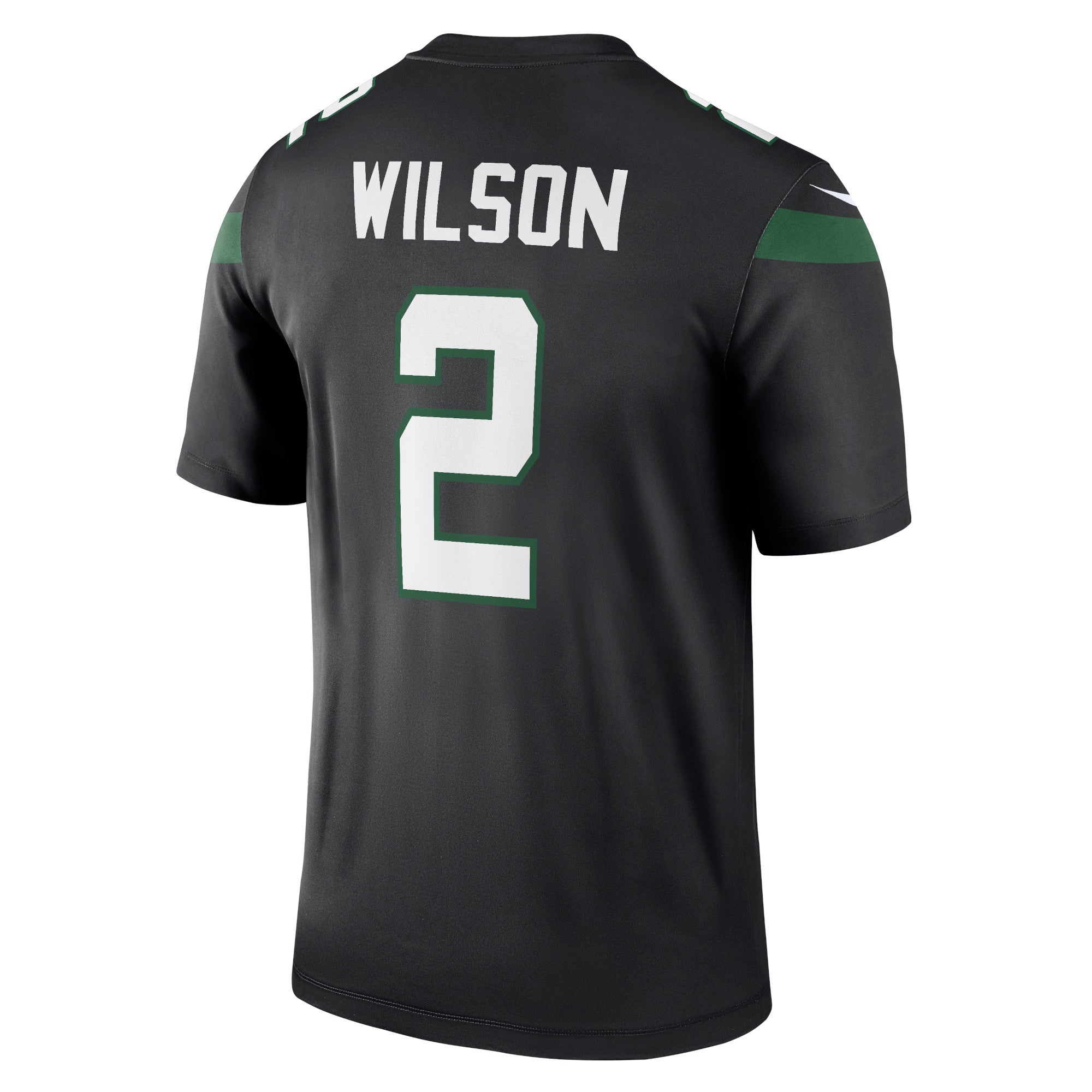 Men's Nike Zach Wilson Black New York Jets Legend Jersey - vstockx
