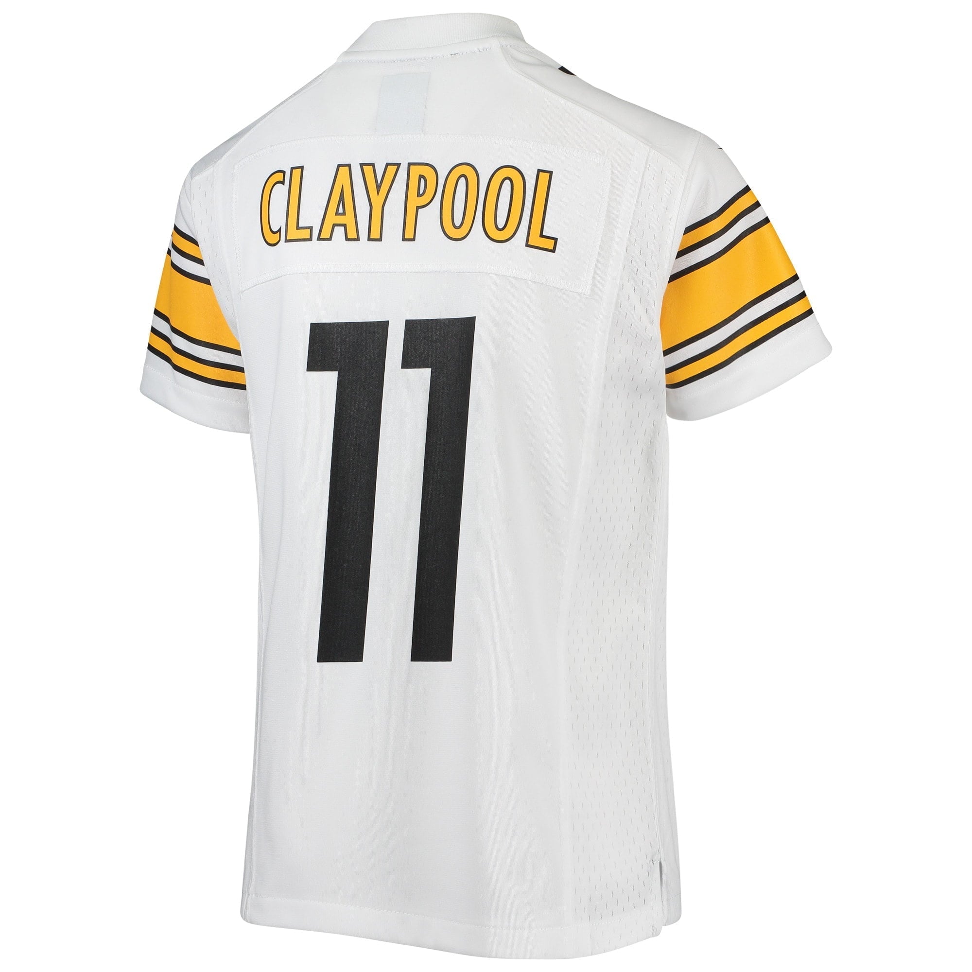 Youth Nike Chase Claypool White Pittsburgh Steelers Game Jersey - vstockx