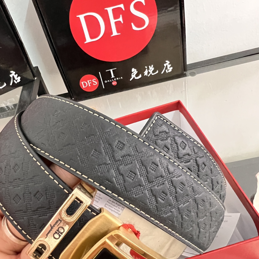 Streetwear Belt Ferragamo 320215 size:3.5cm - vstockx