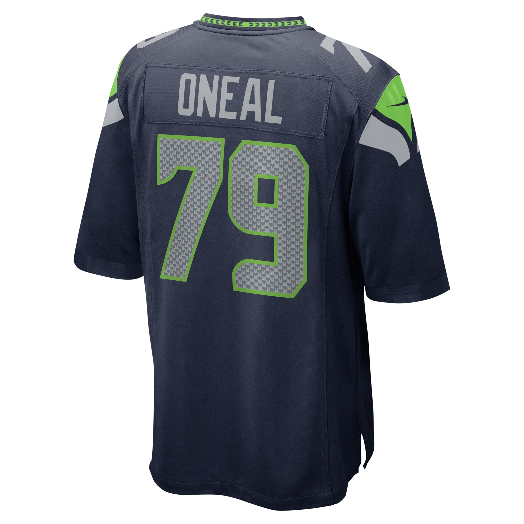 Raiqwon O'Neal Seattle Seahawks Nike Team Game Jersey - College Navy - vstockx