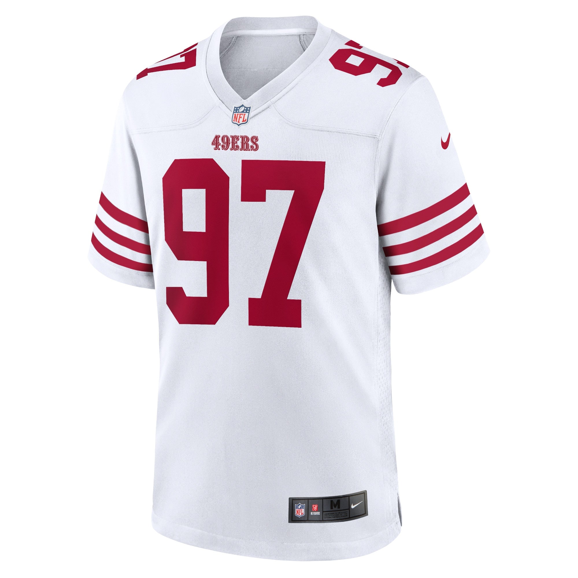 Men's Nike Nick Bosa White San Francisco 49ers Player Game Jersey - vstockx