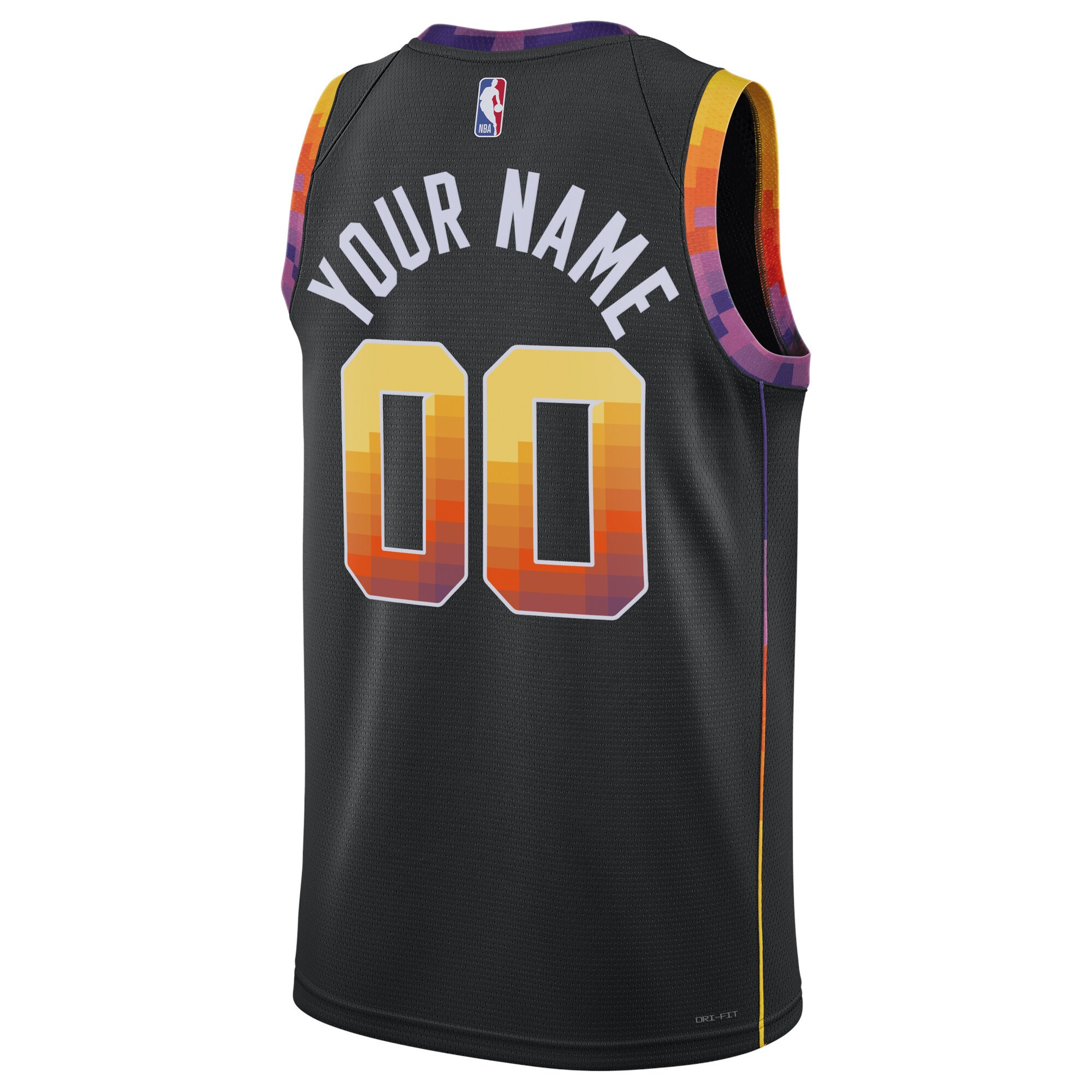Phoenix Suns Jordans Brand Unisex 2022/23 Swingman Custom Jersey - Statement Edition - Black - vstockx