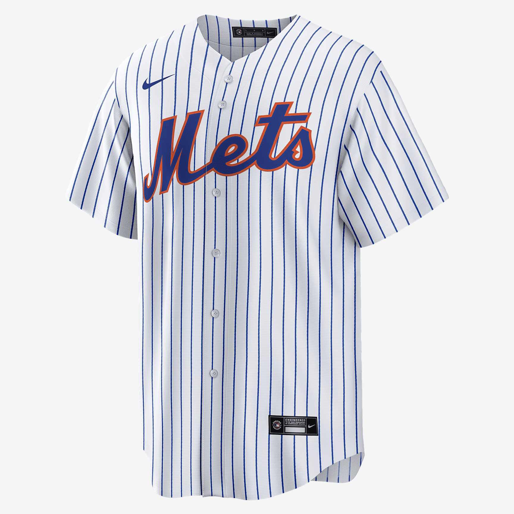 MLB New York Mets (Francisco Lindor) Men's Replica Baseball Jersey - White - vstockx