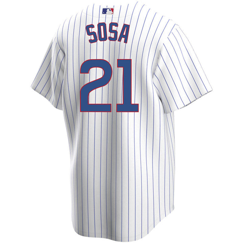 Youth Chicago Cubs Sammy Sosa Replica Home Jersey - White - vstockx