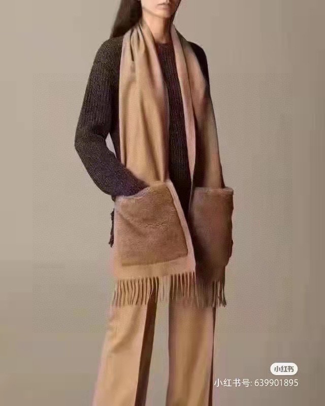 Streetwear Scarf MAXMARA 328836 size:35cm*210cm - vstockx