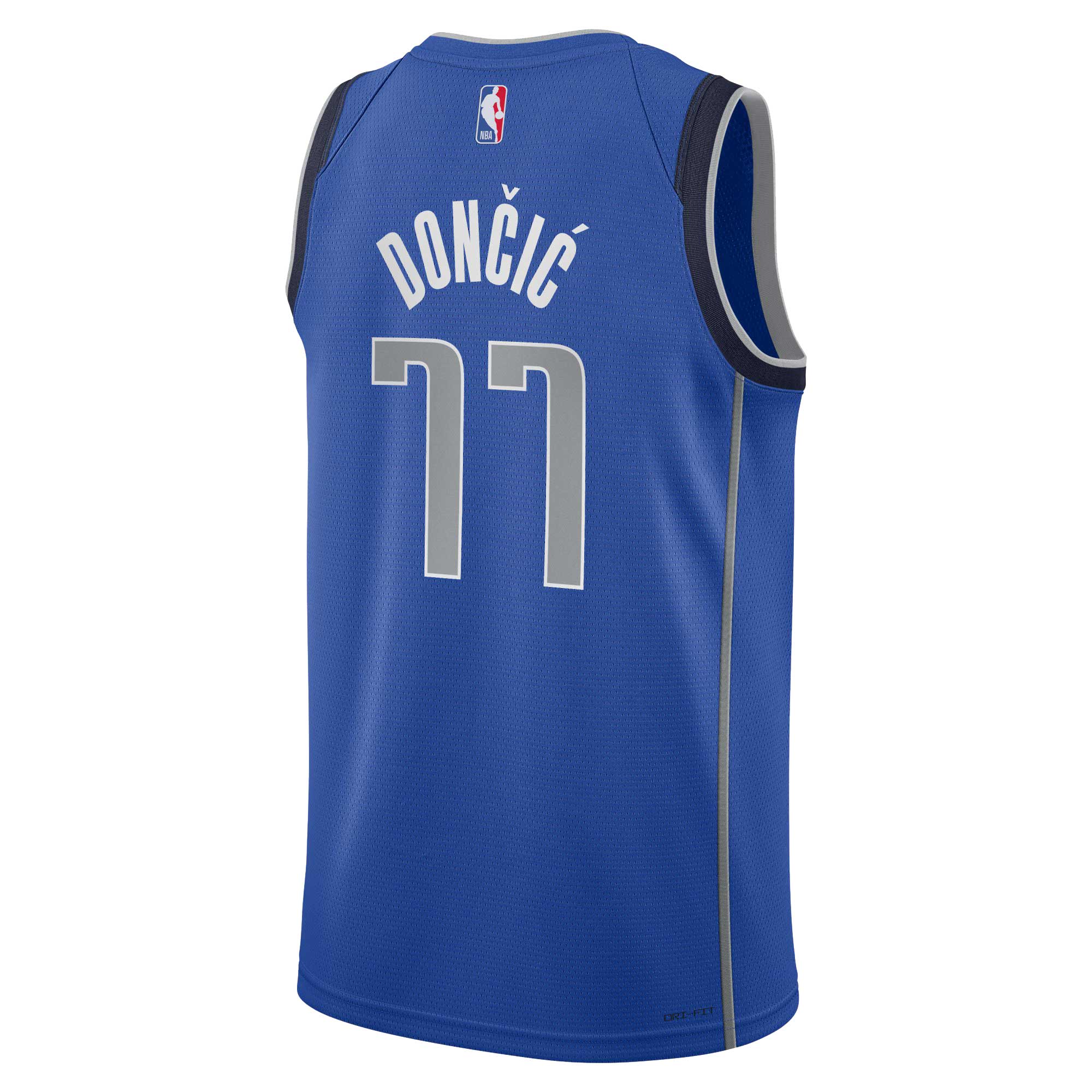 Luka Doncic Dallas Mavericks Nike Youth Swingman Jersey - Icon Edition - Blue - vstockx