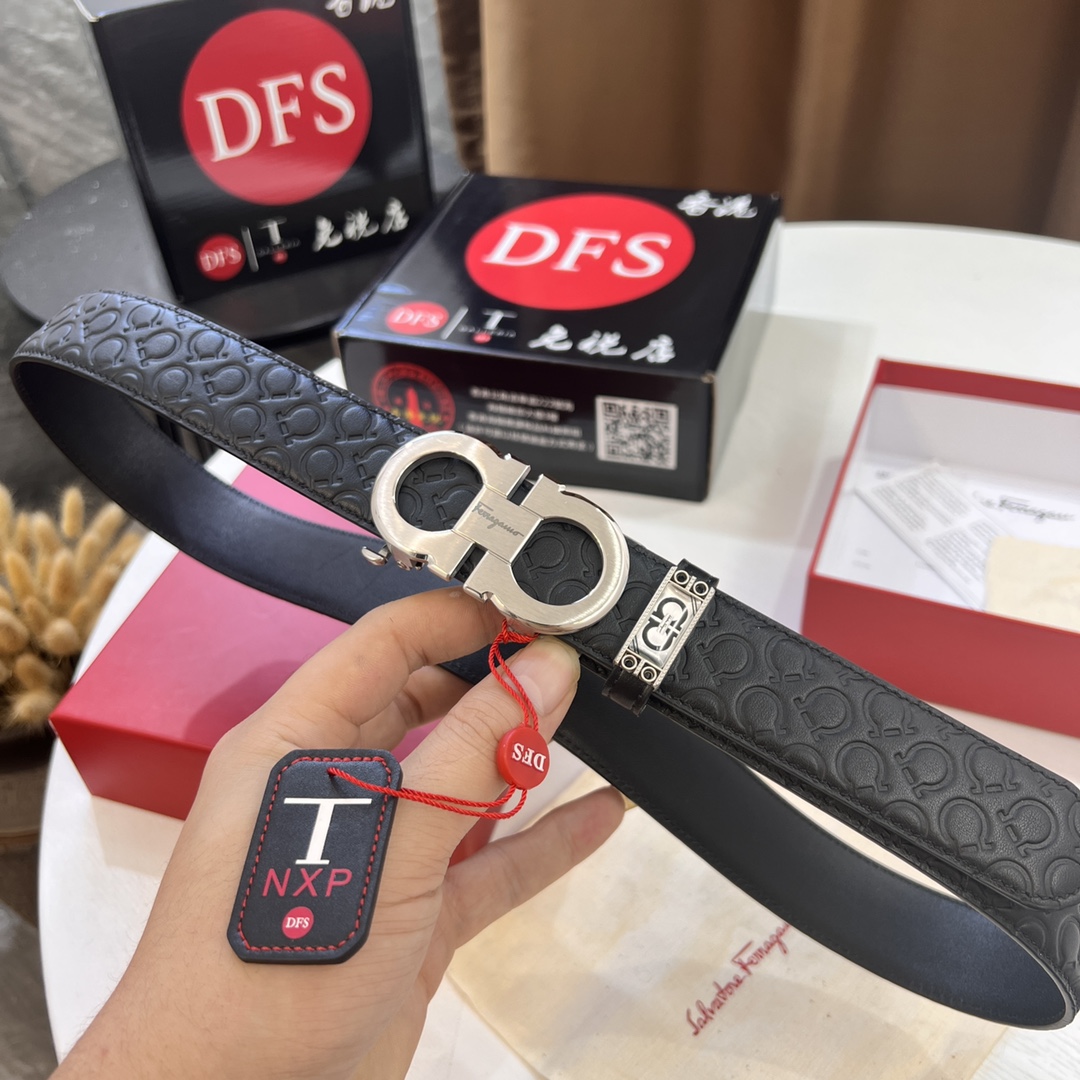 Streetwear Belt Ferragamo 320276 size:3.5cm - vstockx