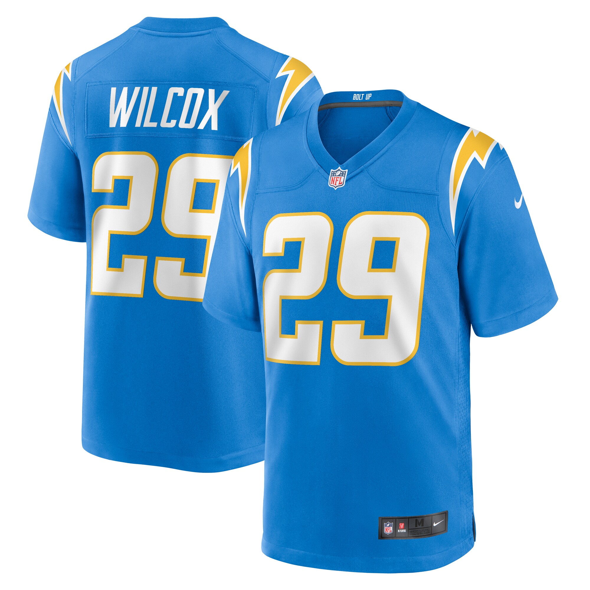 Chris Wilcox Los Angeles Chargers Nike Team Game Jersey - Powder Blue - vstockx