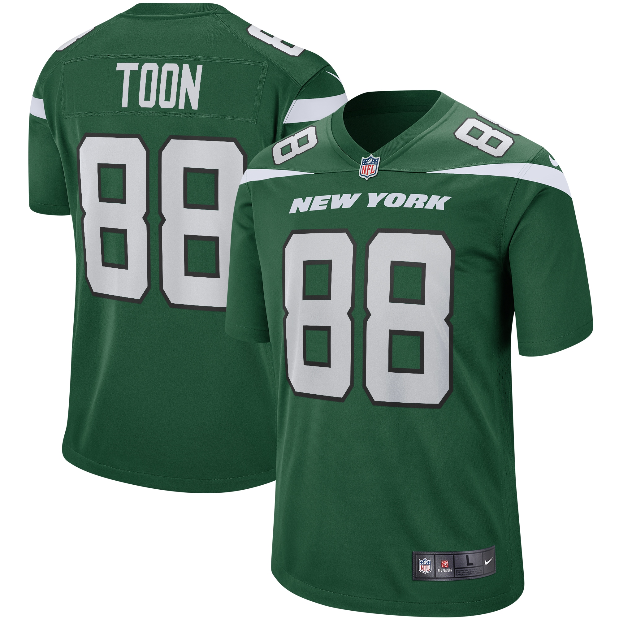 Al Toon New York Jets Nike Game Retired Player Jersey - Gotham Green - vstockx