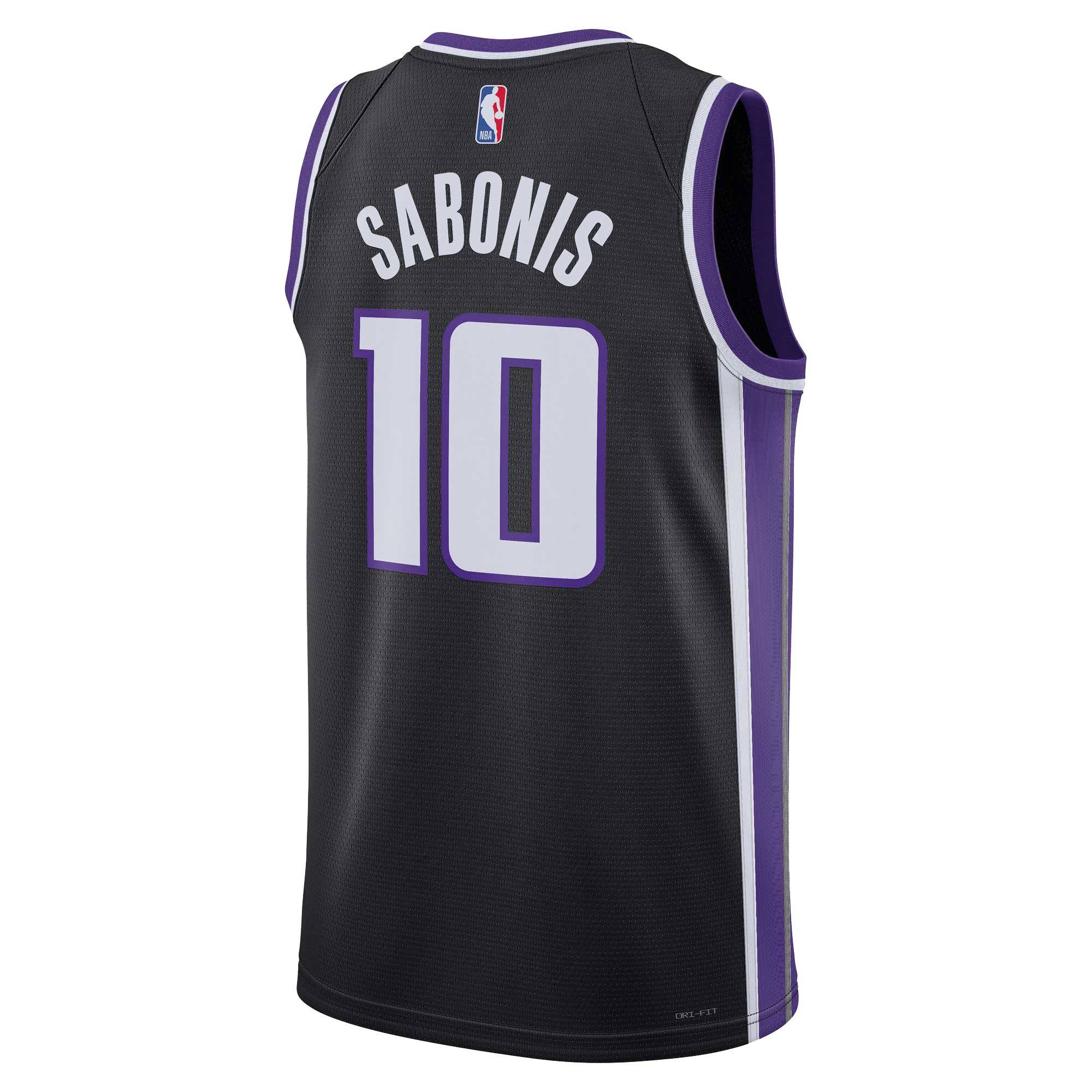Domantas Sabonis Sacramento Kings Nike Unisex Swingman Jersey - Association Edition - Black - vstockx