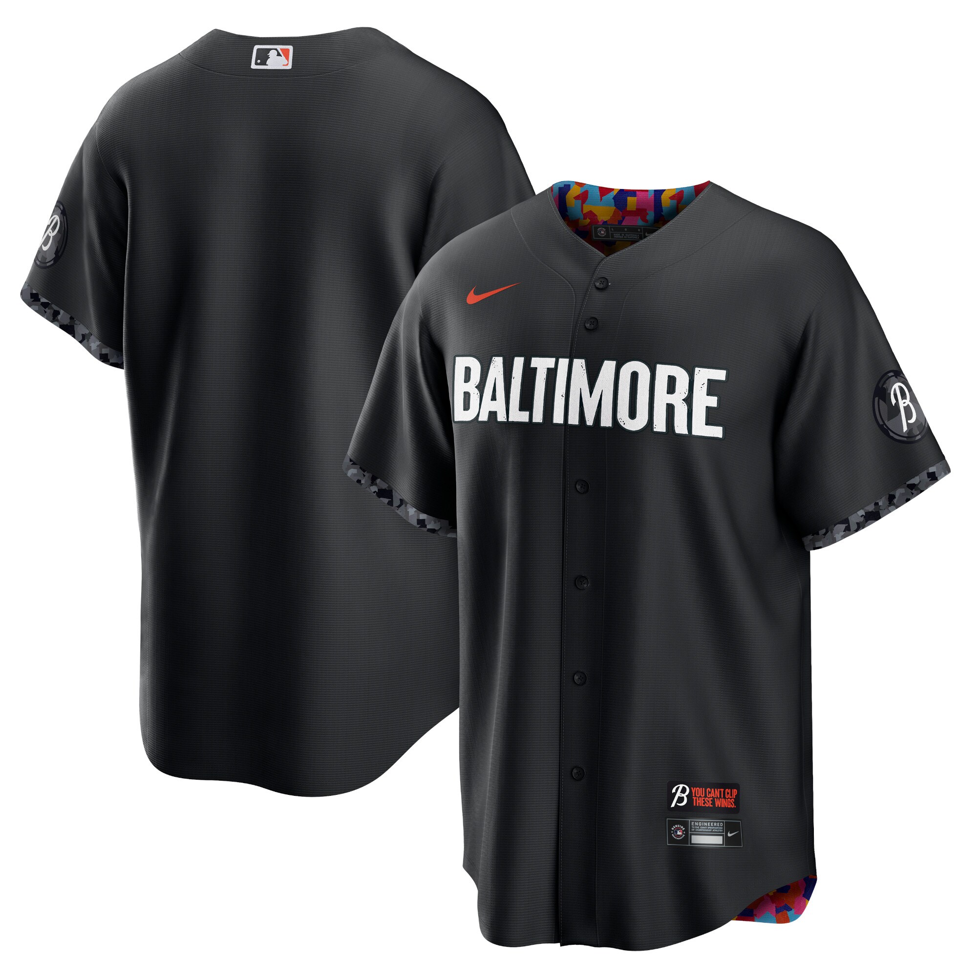 Baltimore Orioles Nike 2023 City Connect Replica Jersey - Black - vstockx