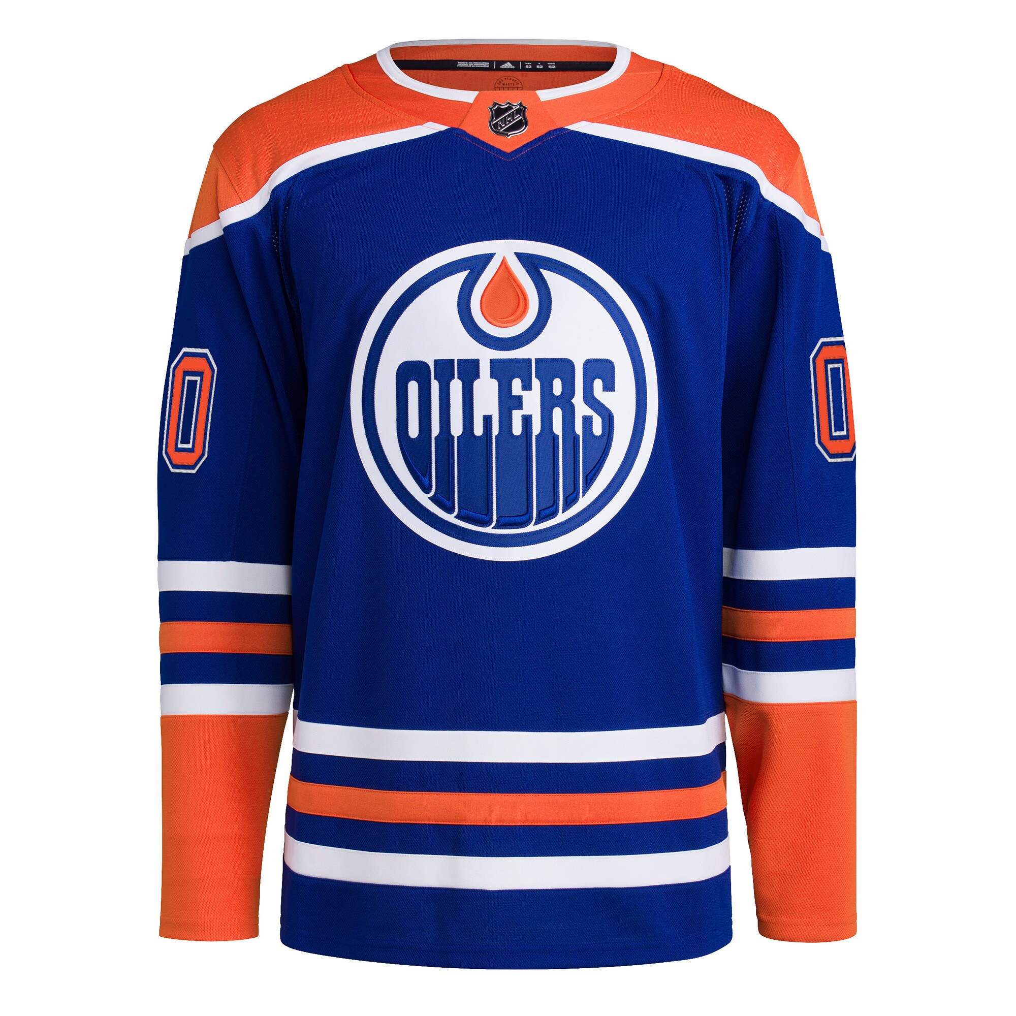 Edmonton Oilers adidas Home Primegreen Authentic Pro Custom Jersey - Royal - vstockx