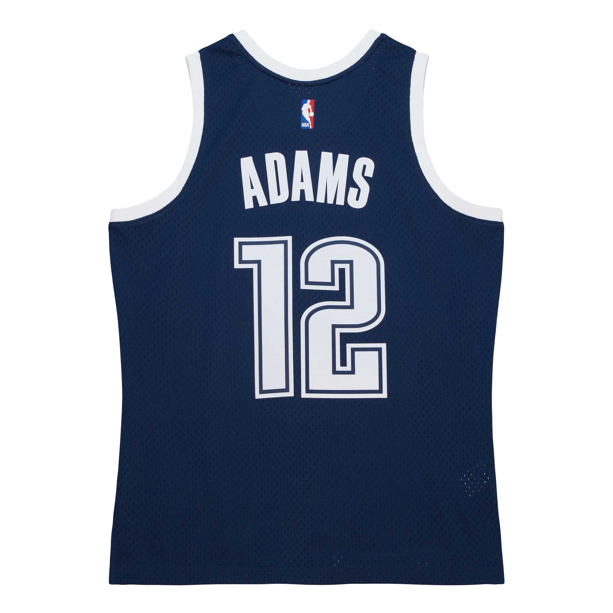 Steven Adams Oklahoma City Thunder Mitchell & Ness Hardwood Classics Swingman Jersey - Navy - vstockx