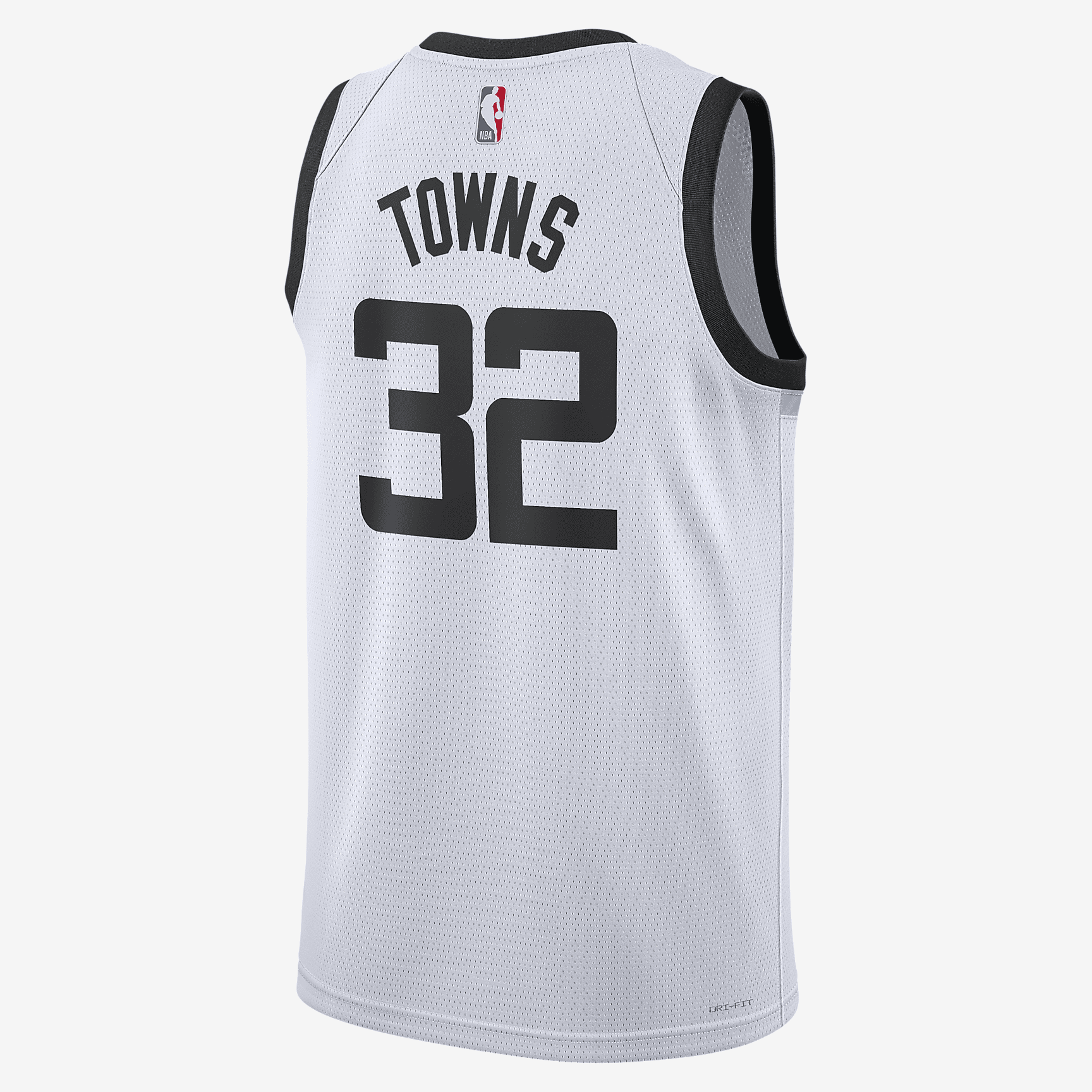 Karl-Anthony Towns Minnesota Timberwolves City Edition Nike Dri-FIT NBA Swingman Jersey - White - vstockx