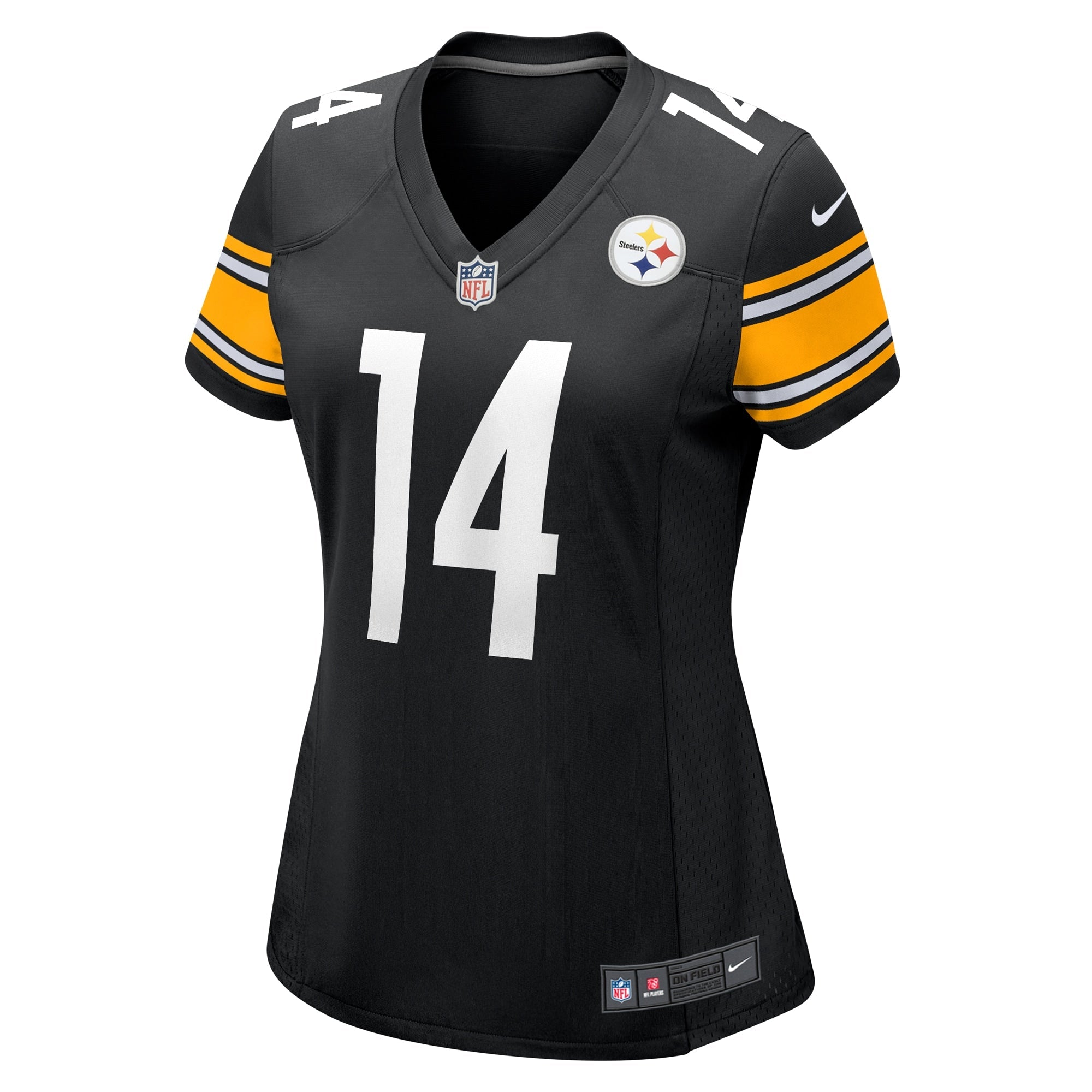 Women's Nike George Pickens Black Pittsburgh Steelers Game Player Jersey - vstockx