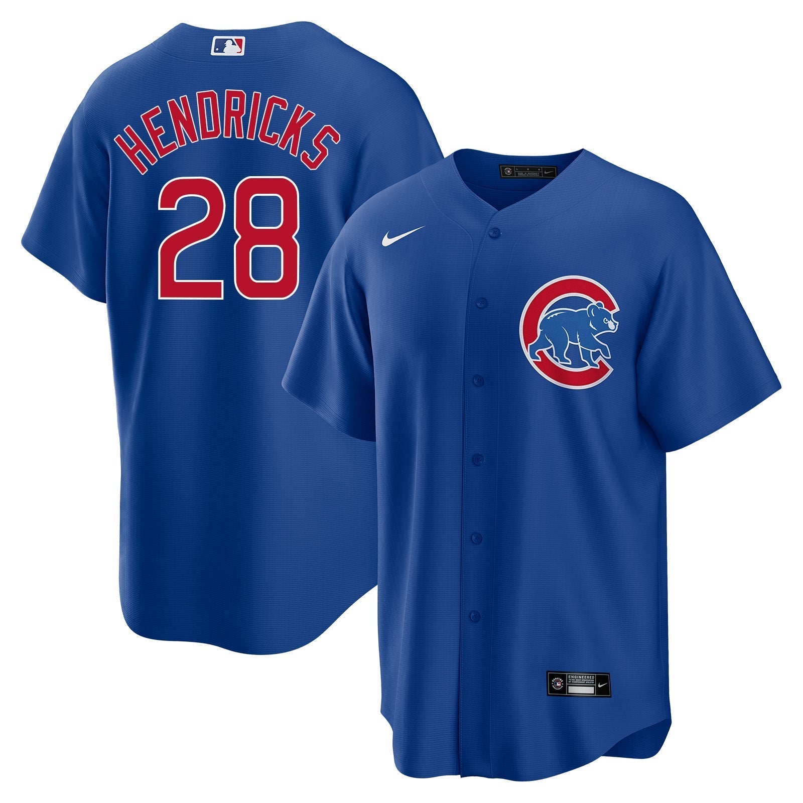 Kyle Hendricks Chicago Cubs Blue Alternate Nike Men's Replica Jersey - vstockx