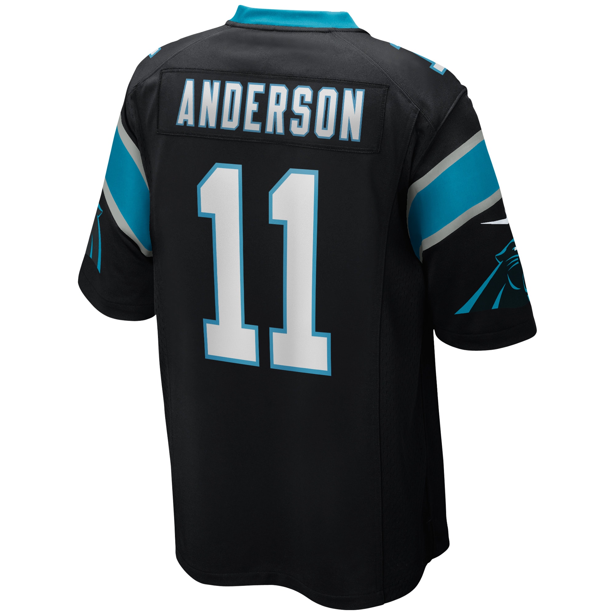 Robbie Anderson Carolina Panthers Nike Game Player Jersey - Black - vstockx
