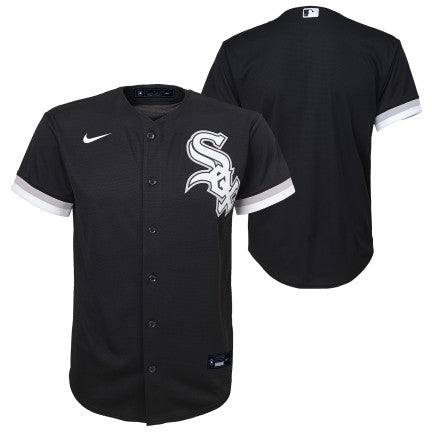 Child Chicago White Sox Black Alternate Replica Team Jersey - vstockx