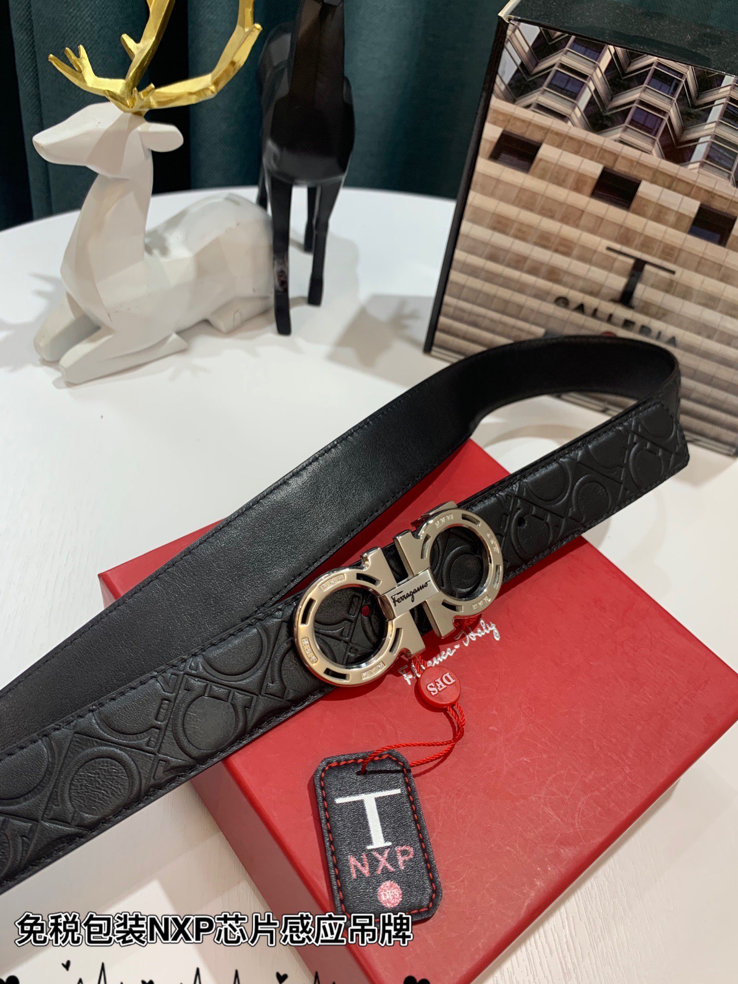 Streetwear Belt Ferragamo 319180 size:3.5cm - vstockx