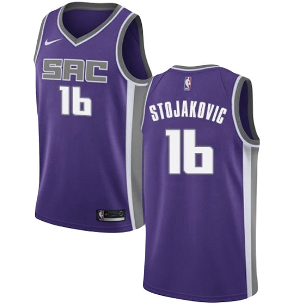Men's Sacramento Kings Peja Stojakovic Icon Edition Jersey - Purple - vstockx