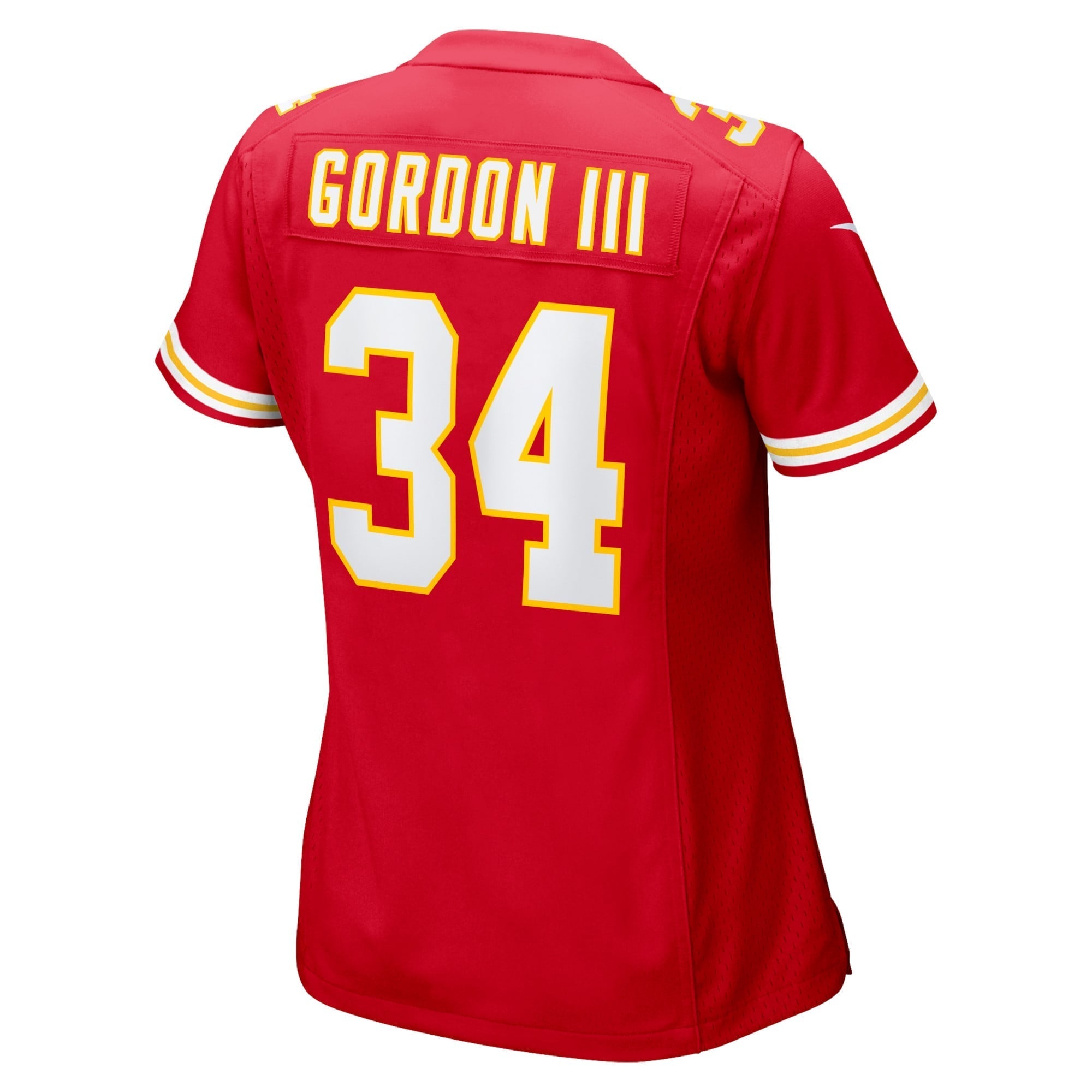 Women's Nike Melvin Gordon III Red Kansas City Chiefs Home Game Player Jersey - vstockx