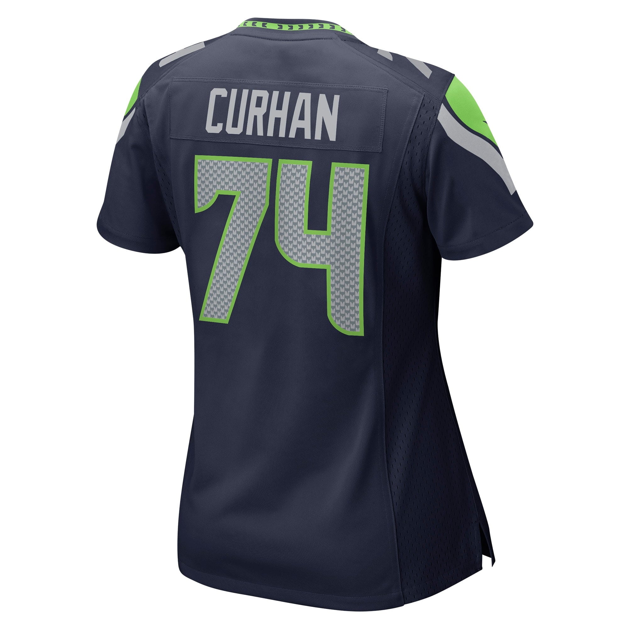 Women's Nike Jake Curhan College Navy Seattle Seahawks Game Jersey - vstockx