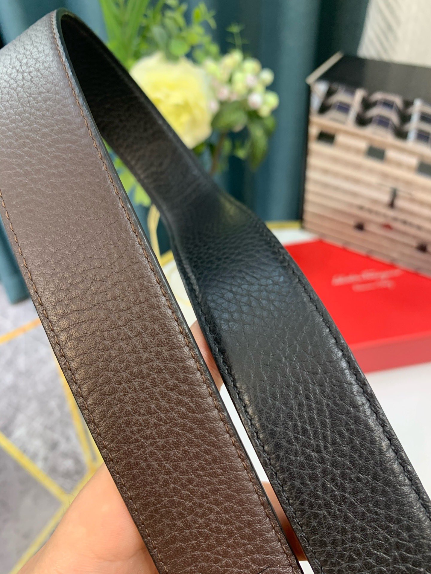 Streetwear Belt Ferragamo 319111 size:3.5cm - vstockx