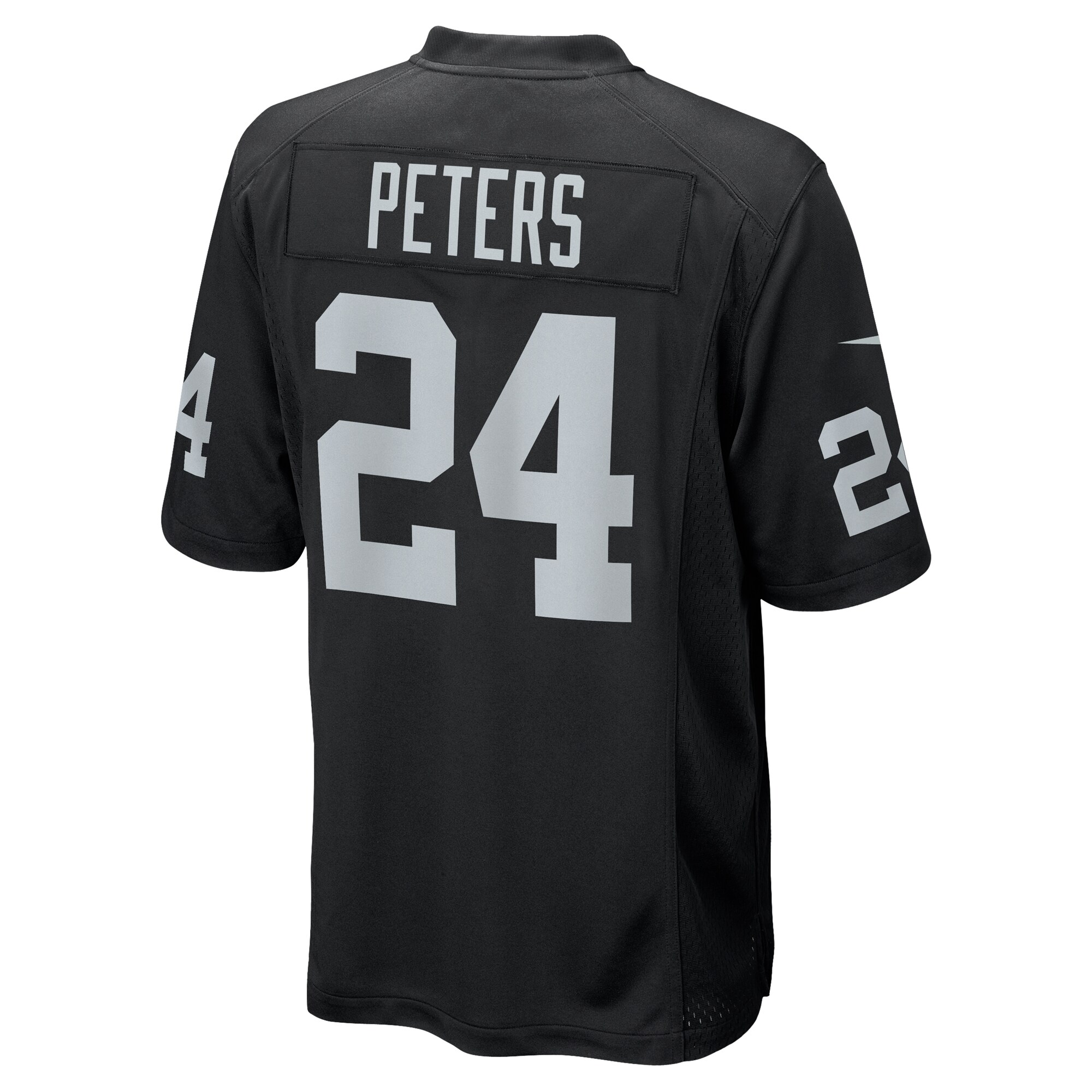 Marcus Peters Las Vegas Raiders Nike Team Game Jersey - Black - vstockx