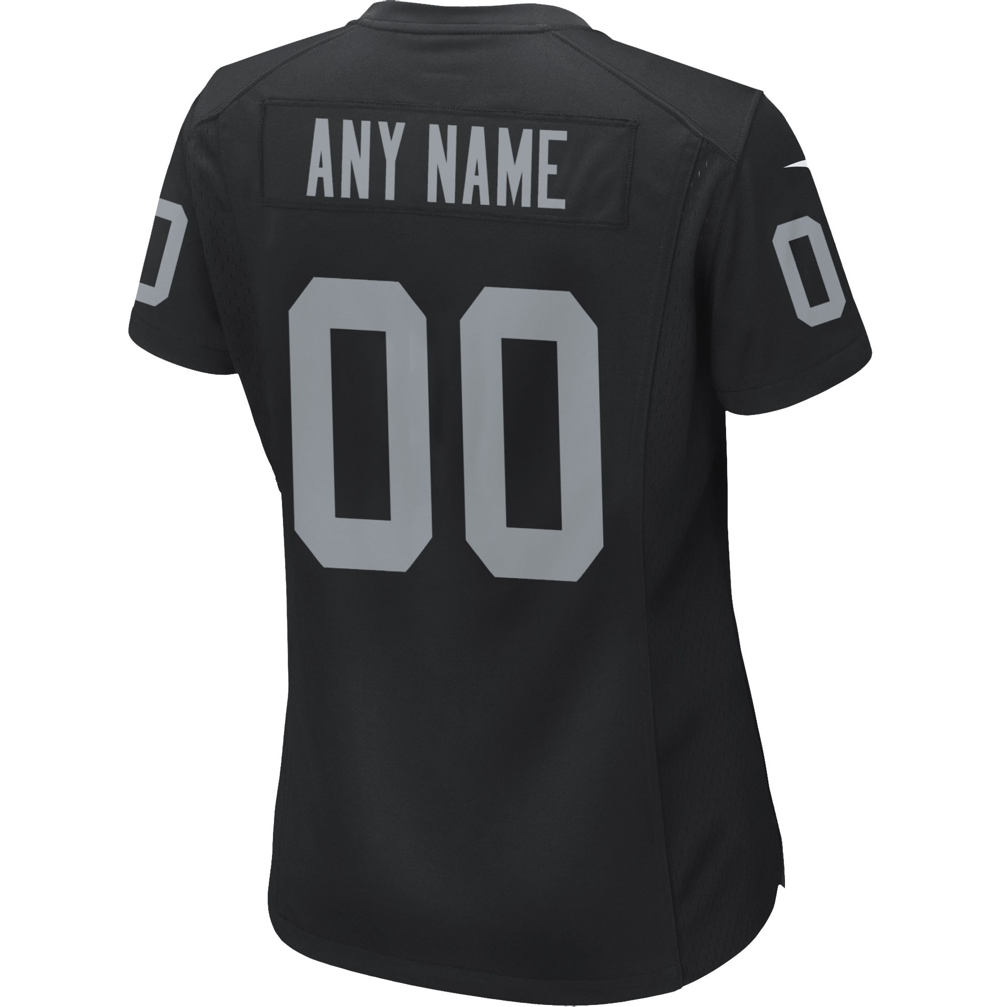 Las Vegas Raiders Nike Women's Custom Game Jersey - Black - vstockx