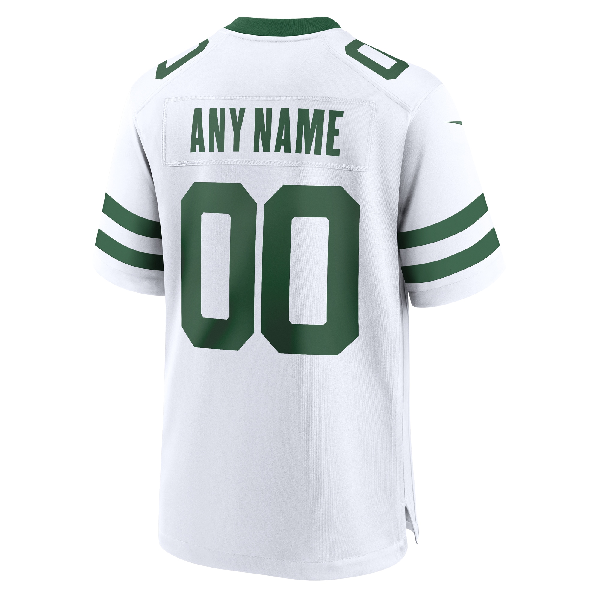 New York Jets Nike Legacy Custom Game Jersey - White - vstockx