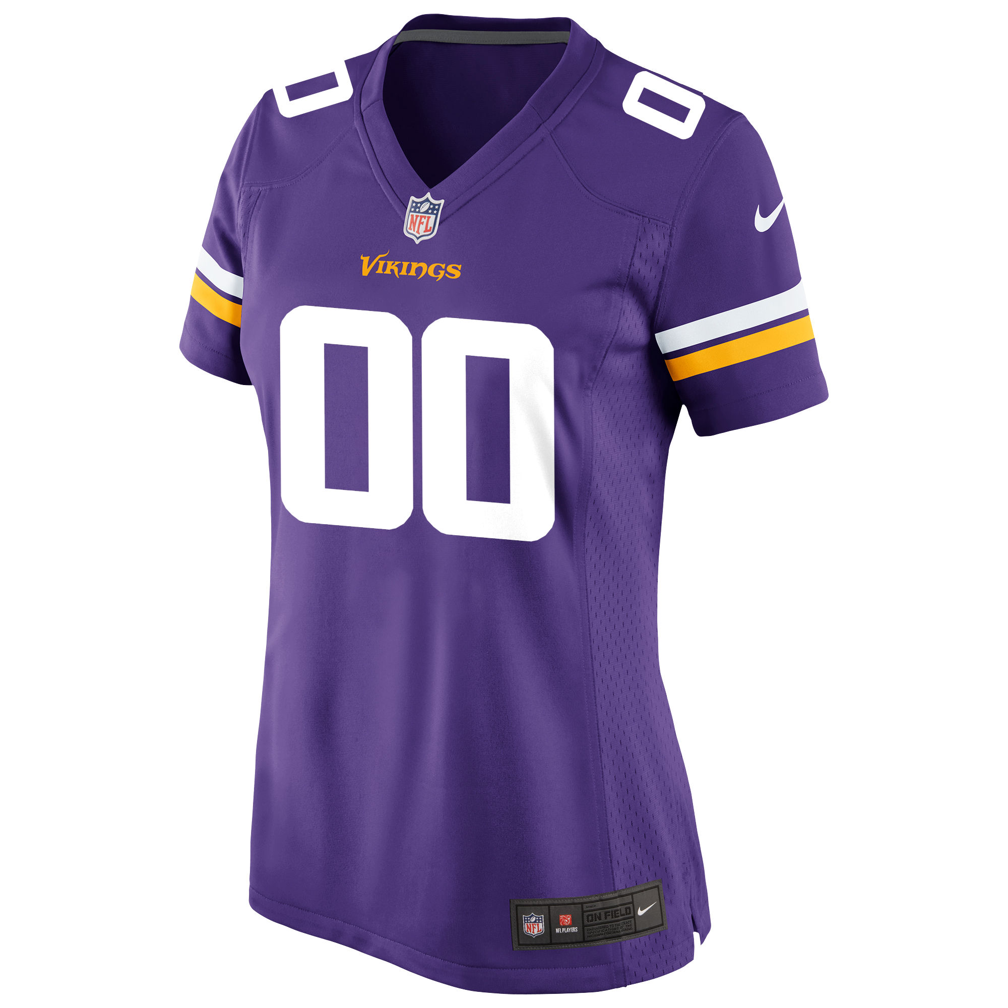 Minnesota Vikings Nike Women's Custom Game Jersey - Purple - vstockx