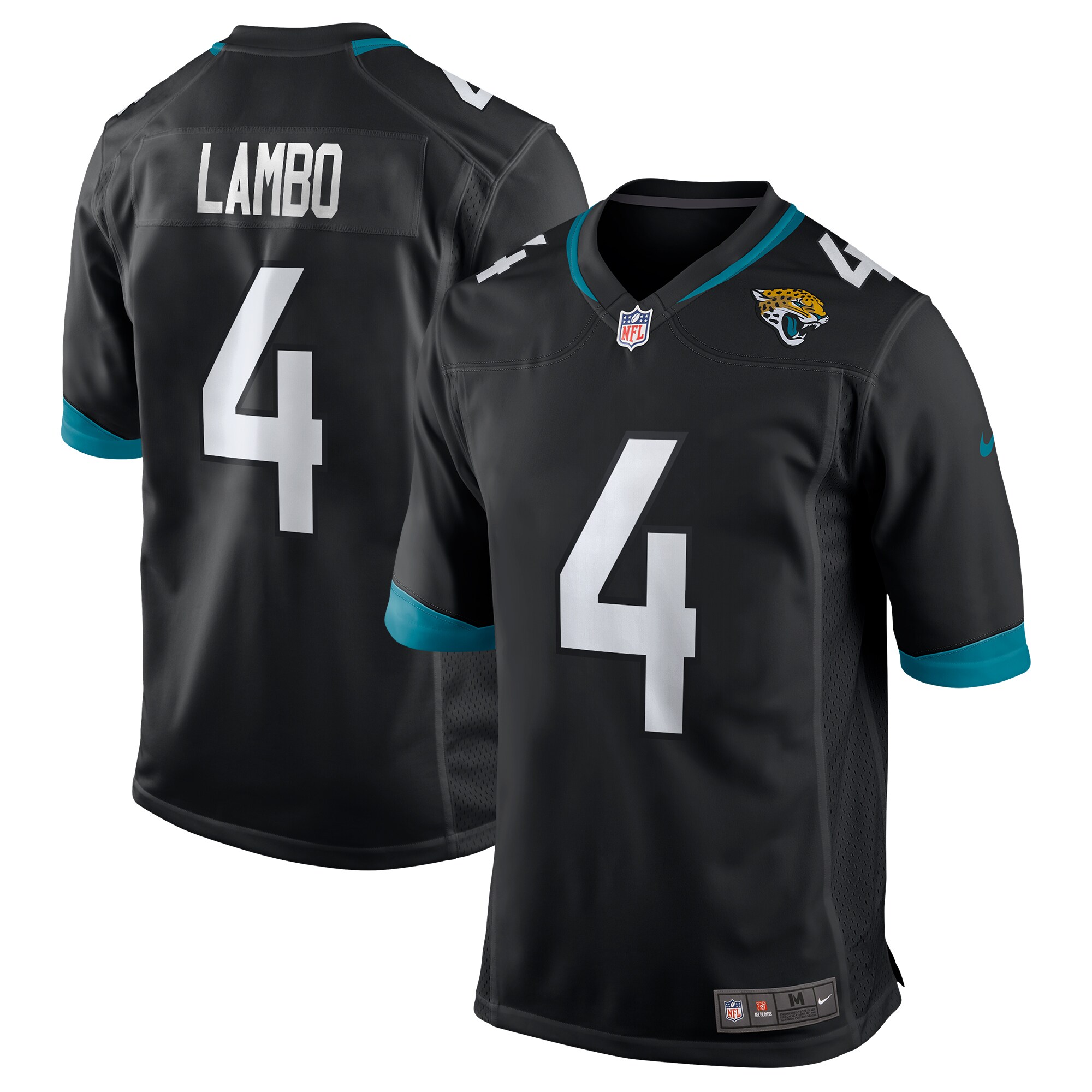Josh Lambo Jacksonville Jaguars Nike Game Jersey - Black - vstockx