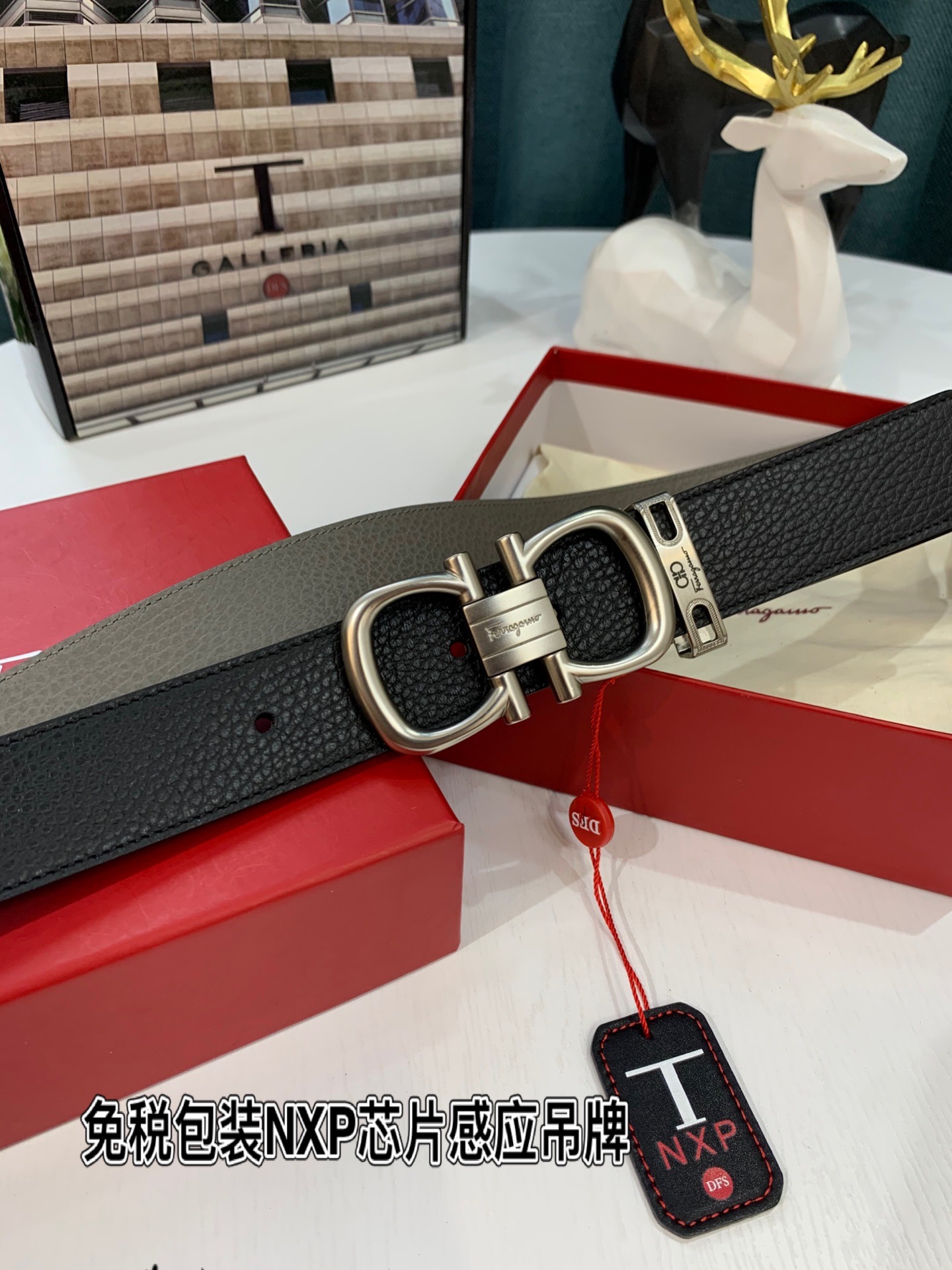 Streetwear Belt Ferragamo 319211 size:3.5cm - vstockx