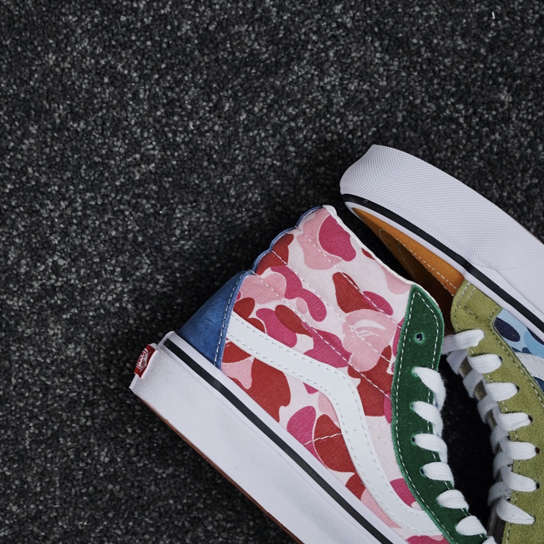 Vans Sk8-Hi DX Bape Multi Camo - vstockx