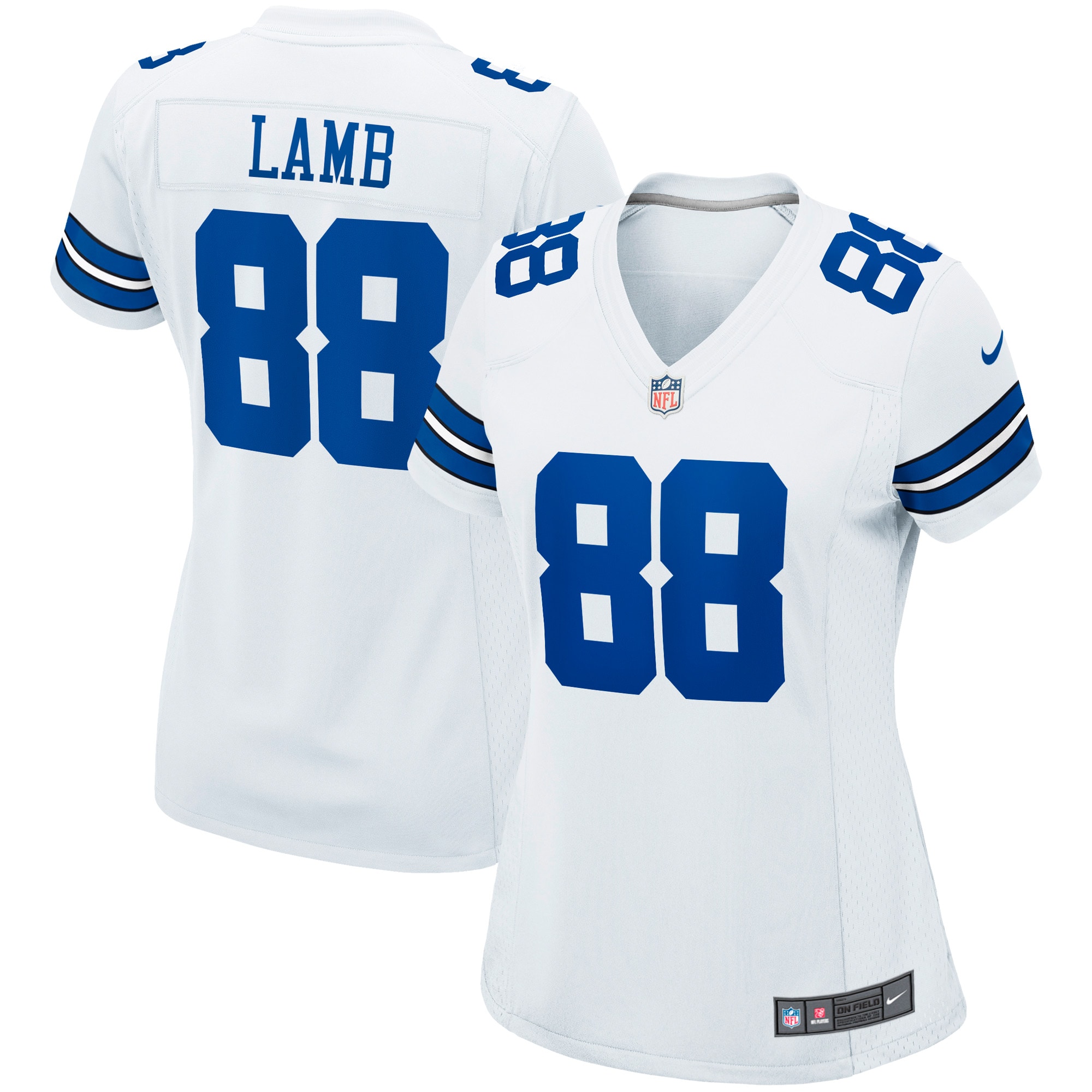 CeeDee Lamb Dallas Cowboys Nike Women's Game Jersey - White - vstockx