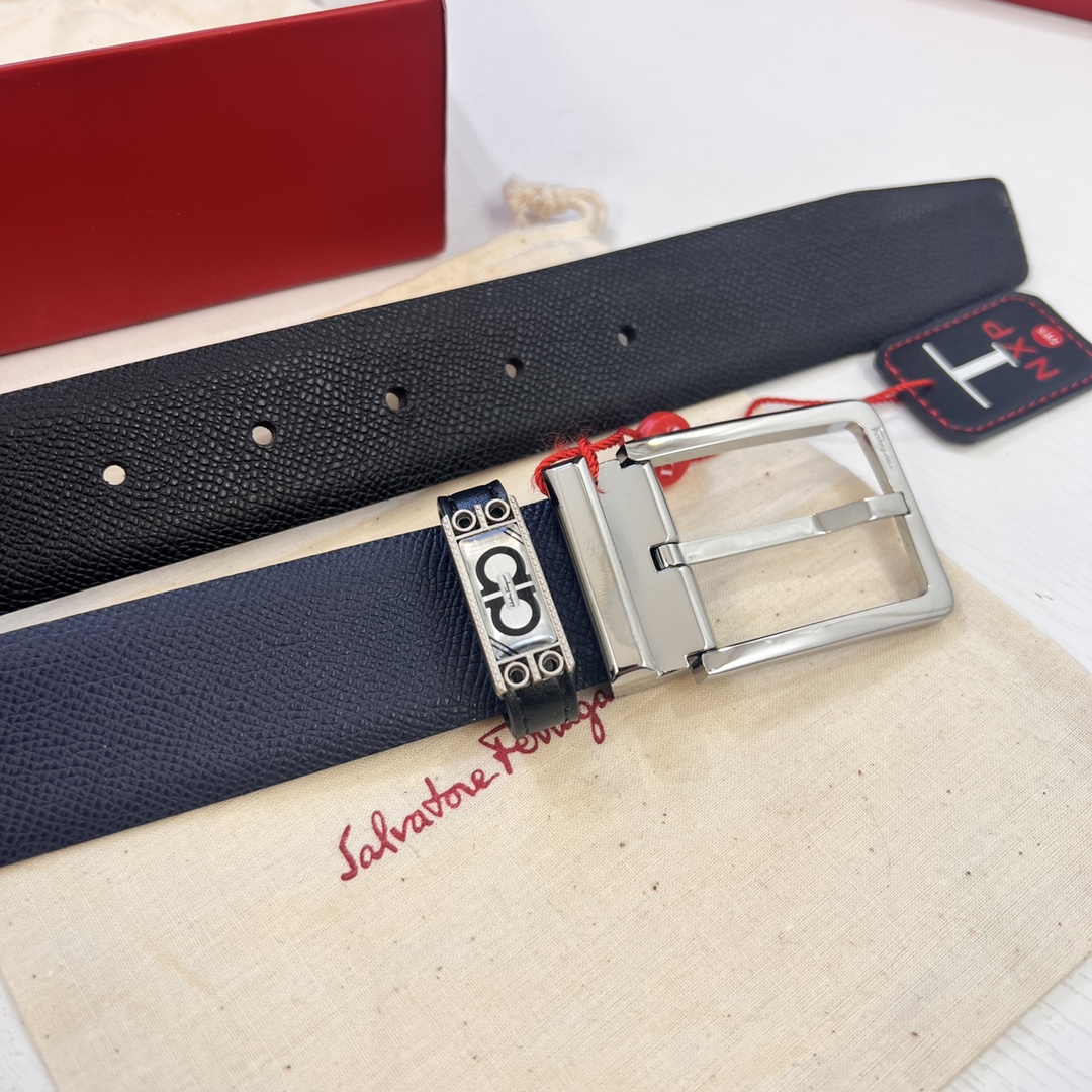Streetwear Belt Ferragamo 320285 size:3.5cm - vstockx