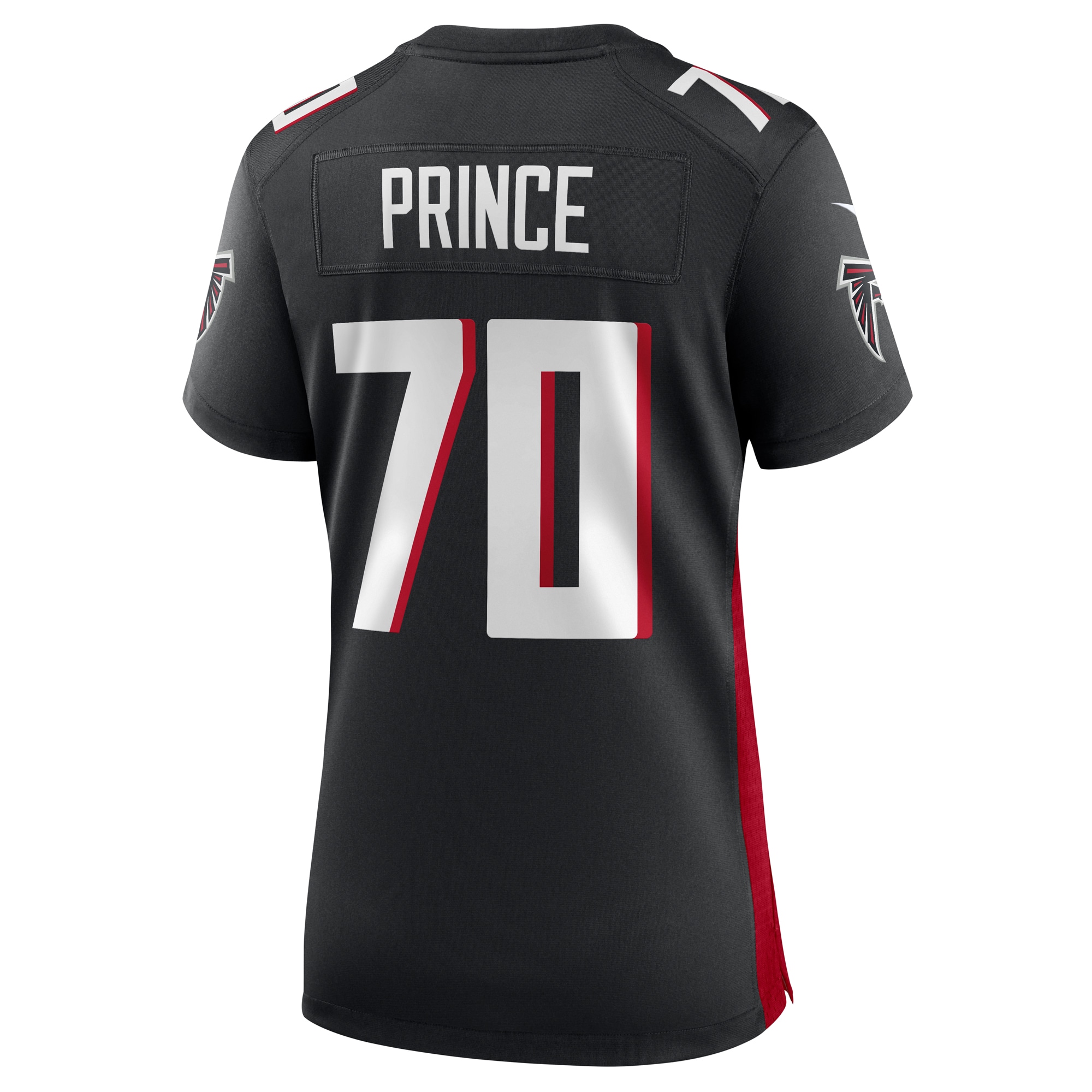 Isaiah Prince Atlanta Falcons Nike Women's Team Game Jersey - Black - vstockx