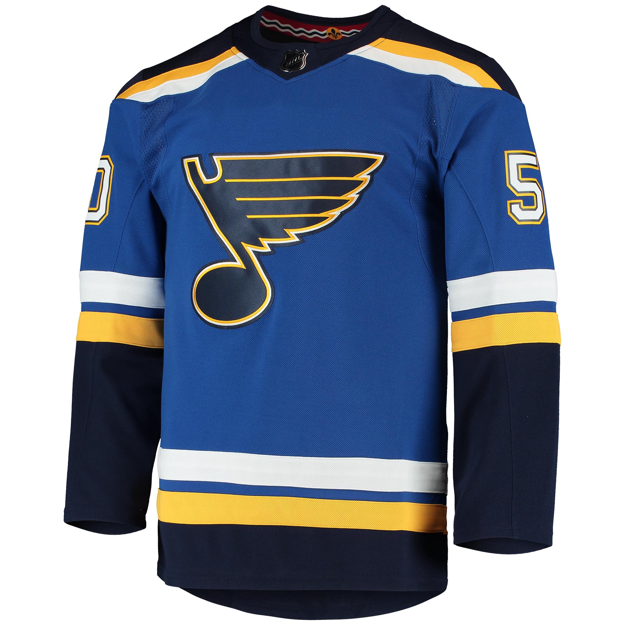 Jordans Binnington St. Louis Blues adidas Home Authentic Player Jersey - Blue - vstockx