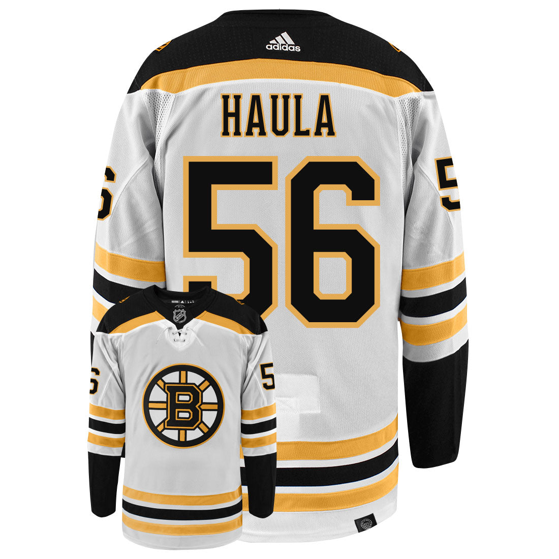 Erik Haula Boston Bruins Adidas Primegreen Authentic NHL Hockey Jersey - vstockx