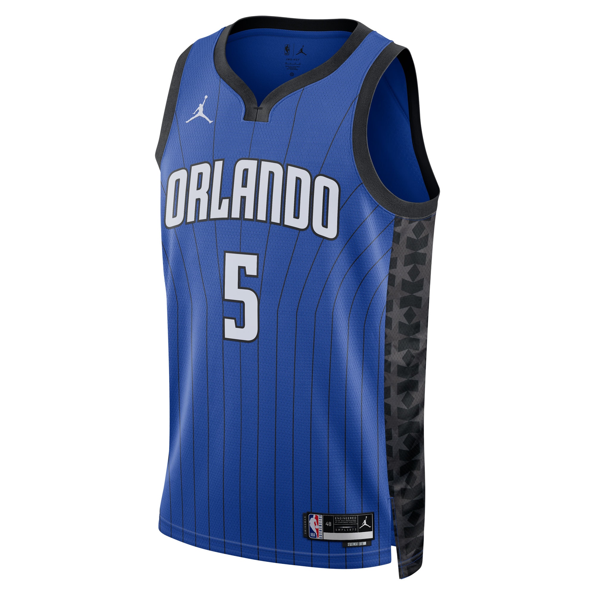 Paolo Banchero Orlando Magic Jordans Brand Unisex Swingman Jersey - Statement Edition - Blue - vstockx