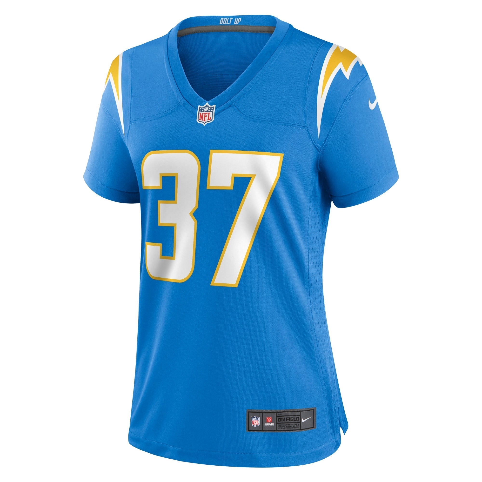 Women's Nike Kemon Hall Powder Blue Los Angeles Chargers Game Jersey - vstockx