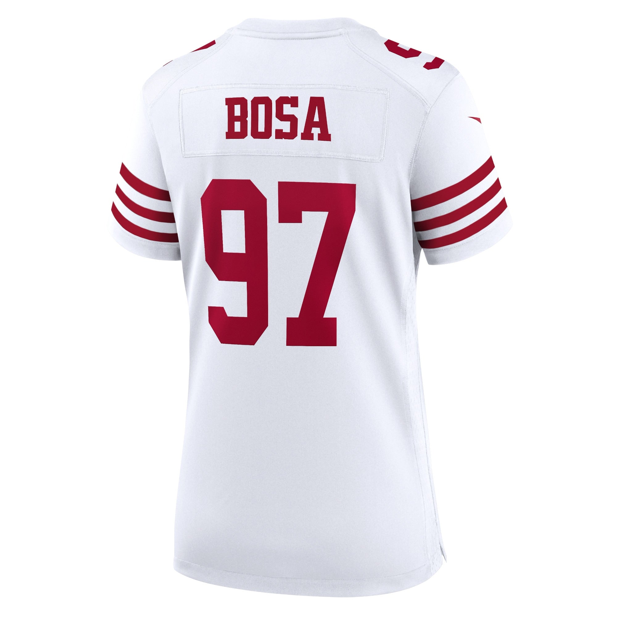 Women's Nike Nick Bosa White San Francisco 49ers Player Game Jersey - vstockx