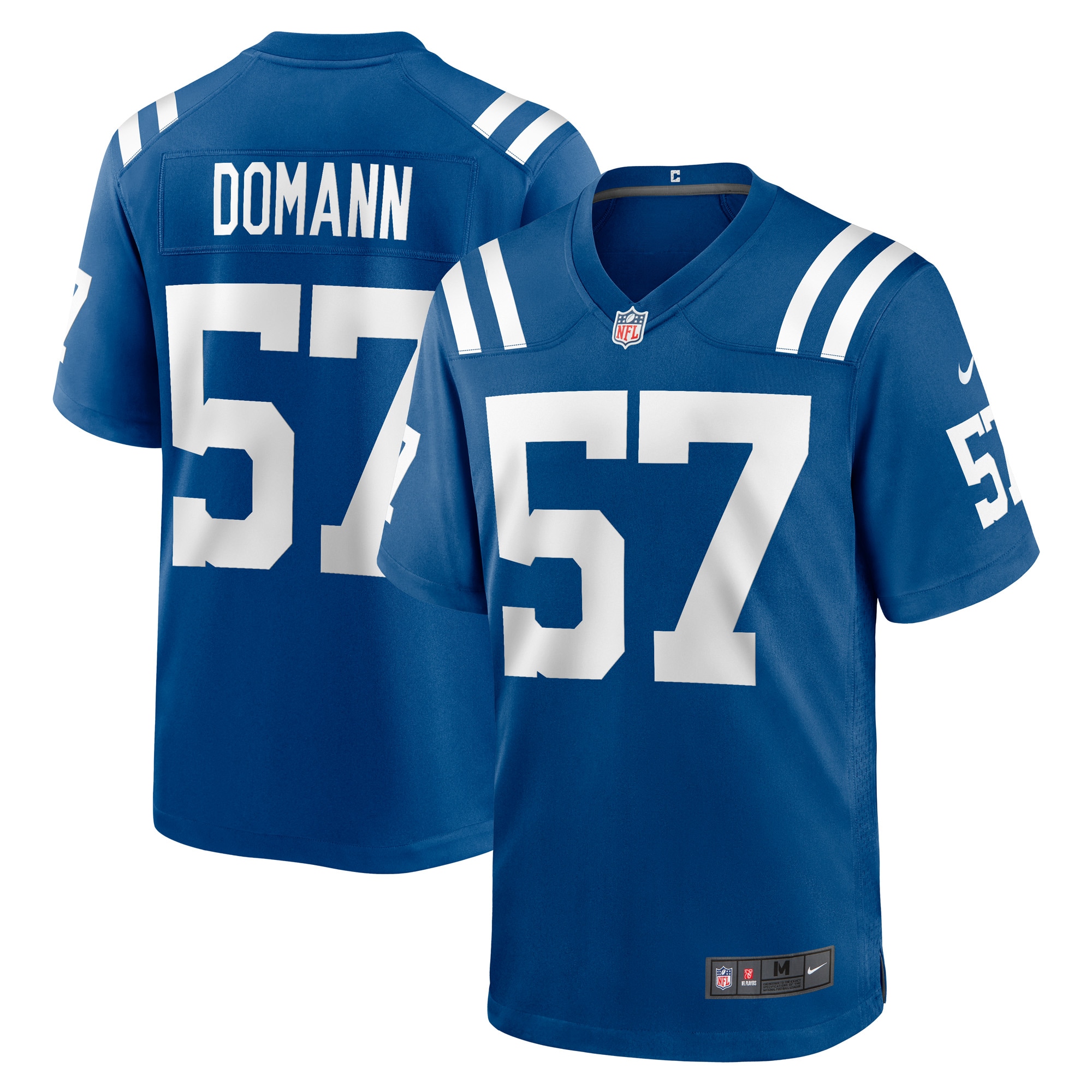 JoJo Domann Indianapolis Colts Nike Game Player Jersey - Royal - vstockx