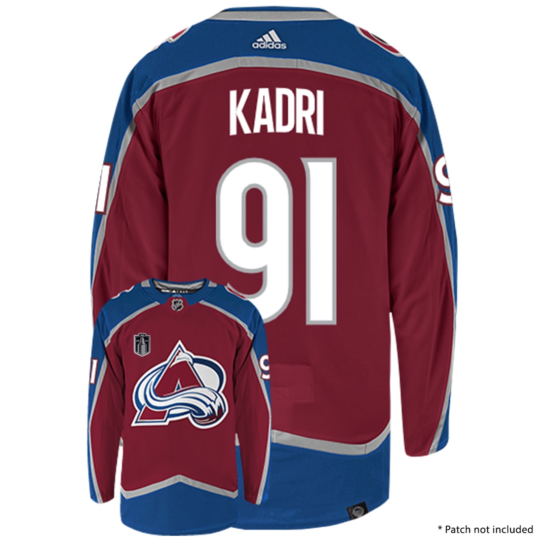 Nazem Kadri Colorado Avalanche Adidas Primegreen Authentic NHL Hockey Jersey - vstockx